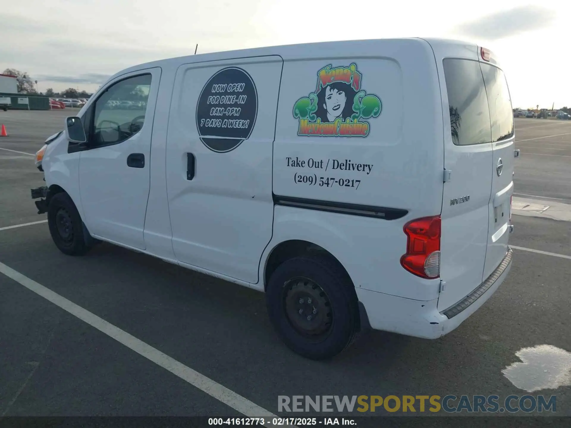3 fotografías del automóvil dañado 3N6CM0KN0KK698130 NISSAN NV200 2019