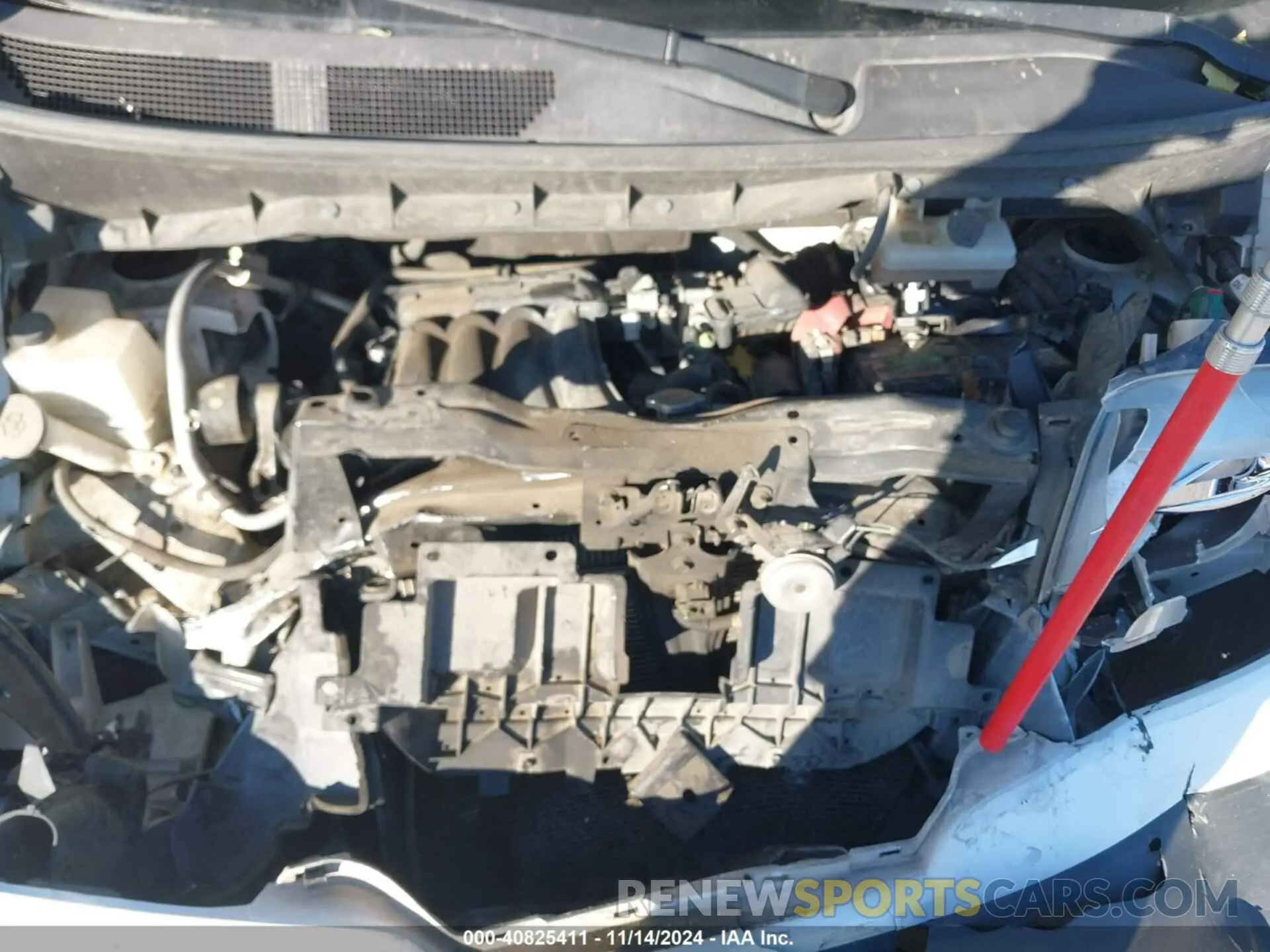 10 fotografías del automóvil dañado 3N6CM0KN1KK693549 NISSAN NV200 2019