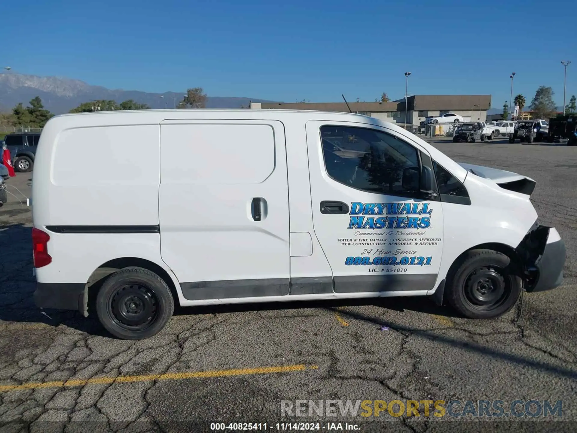 14 fotografías del automóvil dañado 3N6CM0KN1KK693549 NISSAN NV200 2019