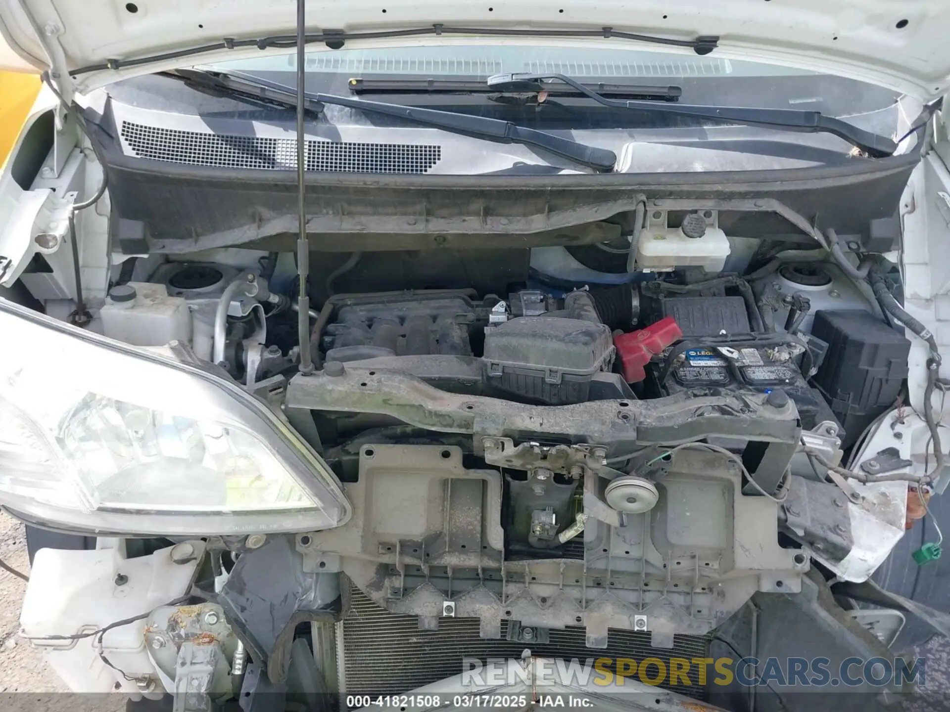 10 fotografías del automóvil dañado 3N6CM0KN1KK699268 NISSAN NV200 2019