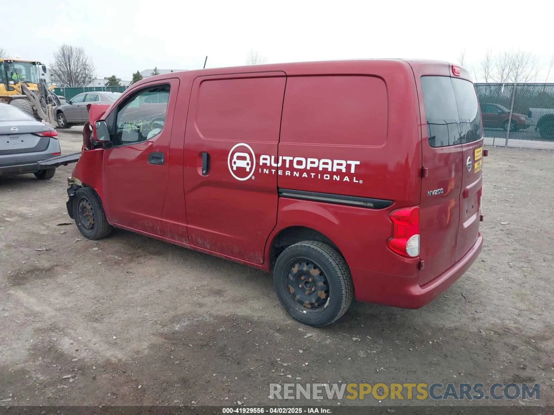 3 fotografías del automóvil dañado 3N6CM0KN1KK703206 NISSAN NV200 2019