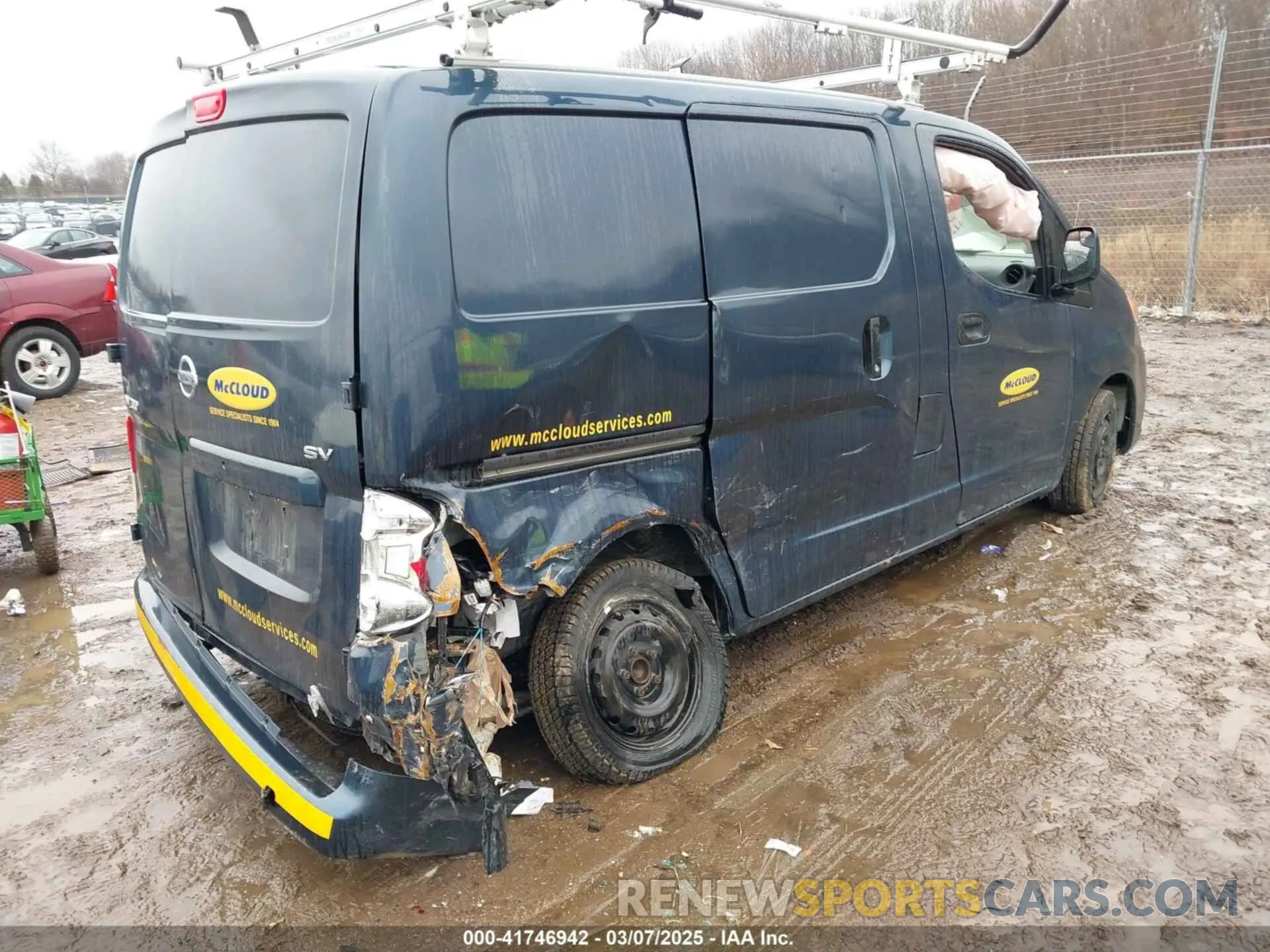 4 fotografías del automóvil dañado 3N6CM0KN2KK700069 NISSAN NV200 2019
