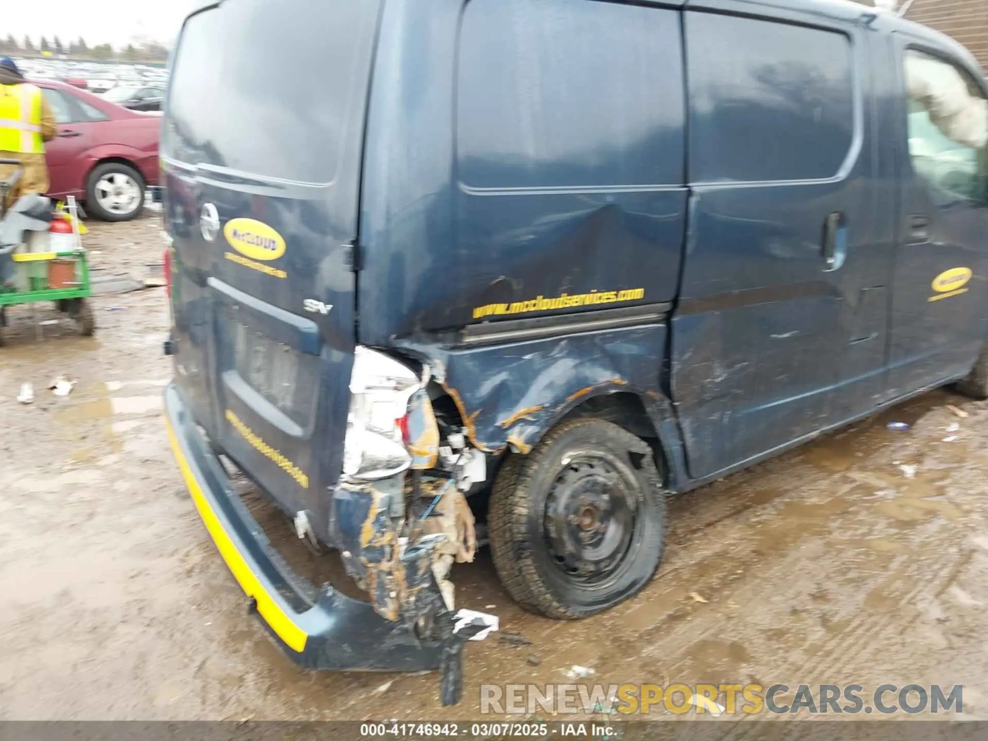 6 fotografías del automóvil dañado 3N6CM0KN2KK700069 NISSAN NV200 2019