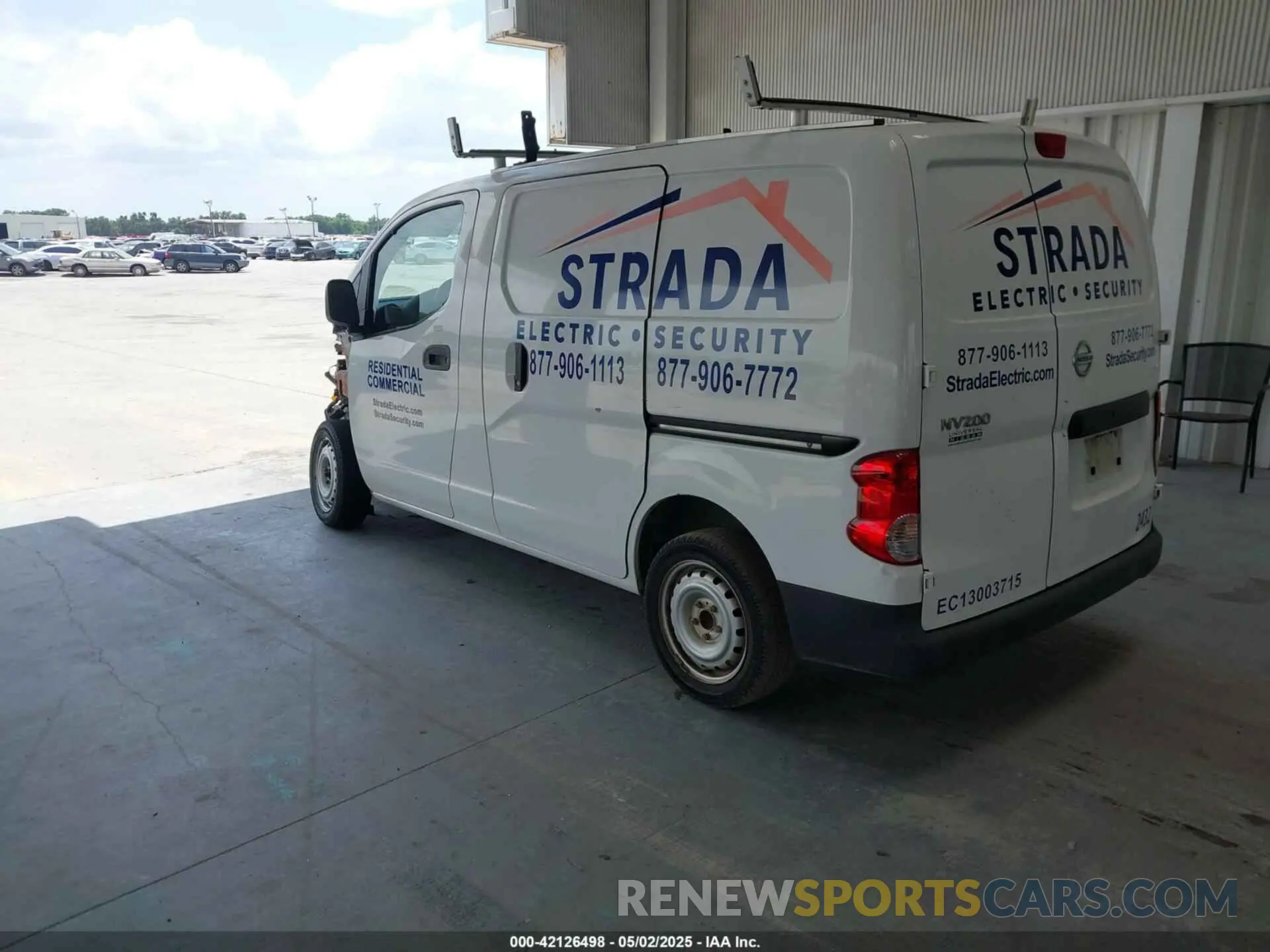 3 fotografías del automóvil dañado 3N6CM0KN2KK710598 NISSAN NV200 2019