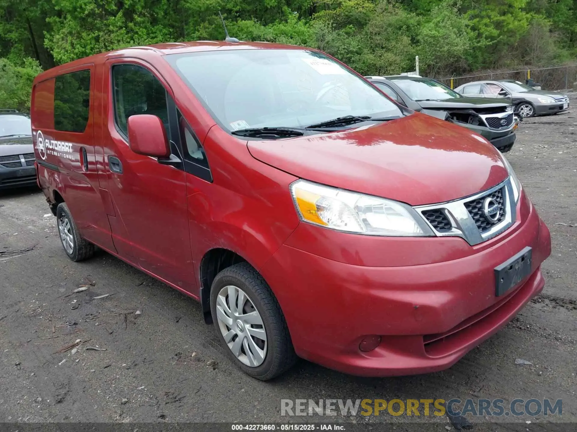 1 fotografías del automóvil dañado 3N6CM0KN3KK694587 NISSAN NV200 2019