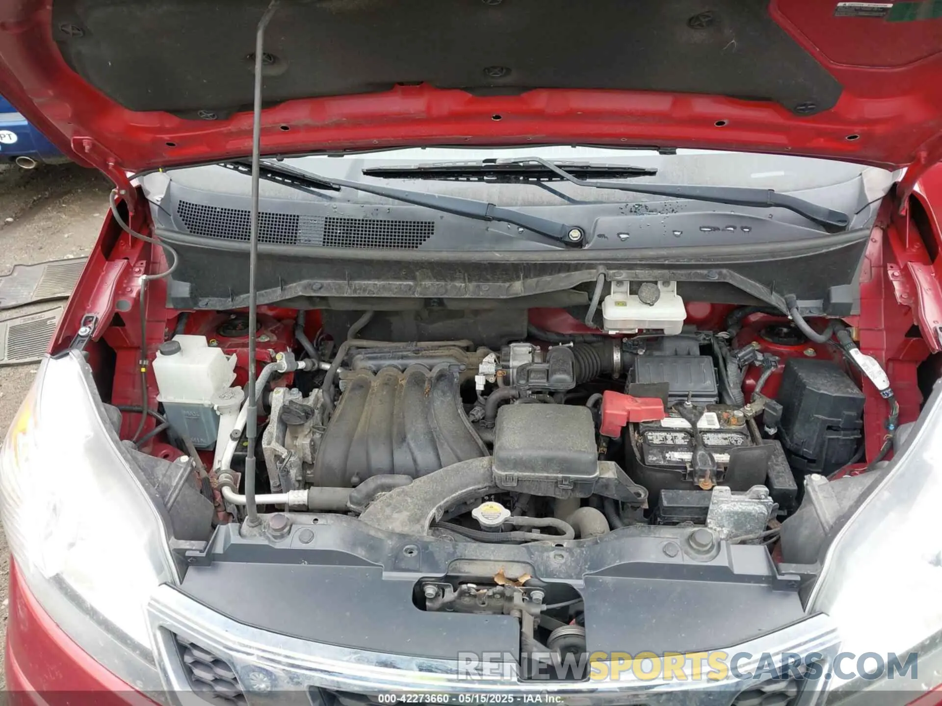10 fotografías del automóvil dañado 3N6CM0KN3KK694587 NISSAN NV200 2019