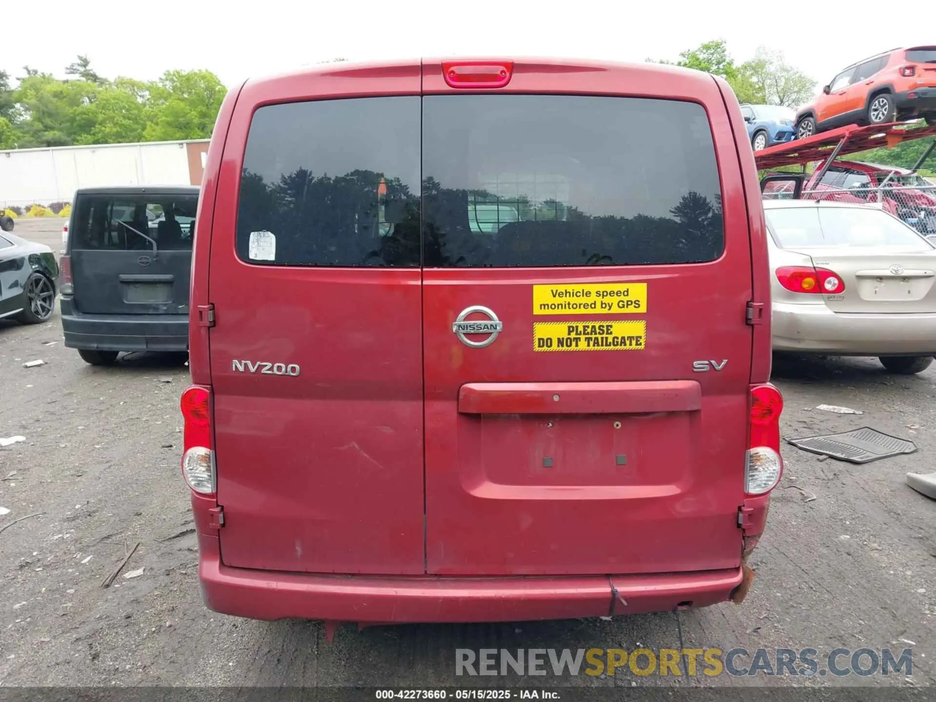 16 fotografías del automóvil dañado 3N6CM0KN3KK694587 NISSAN NV200 2019