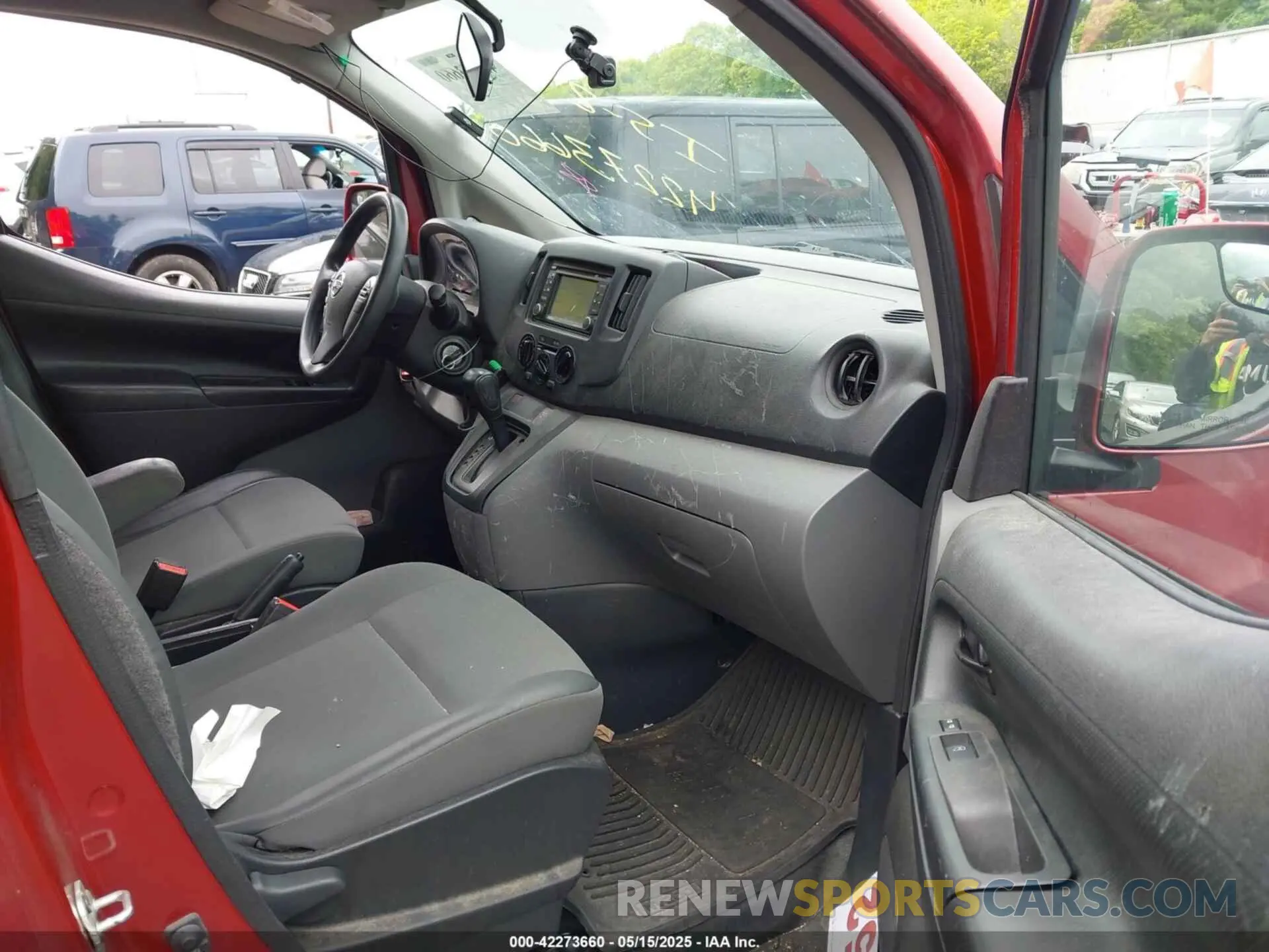5 fotografías del automóvil dañado 3N6CM0KN3KK694587 NISSAN NV200 2019