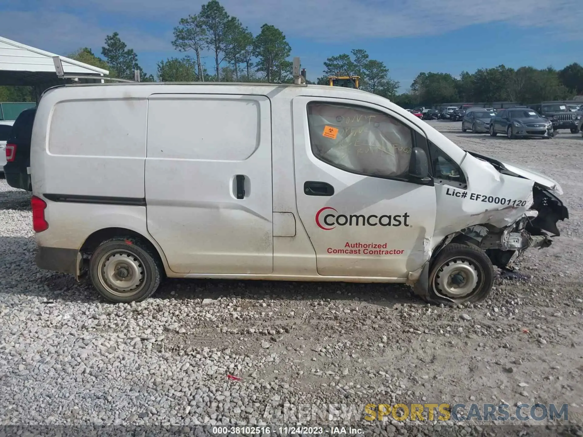 14 fotografías del automóvil dañado 3N6CM0KN5KK697961 NISSAN NV200 2019