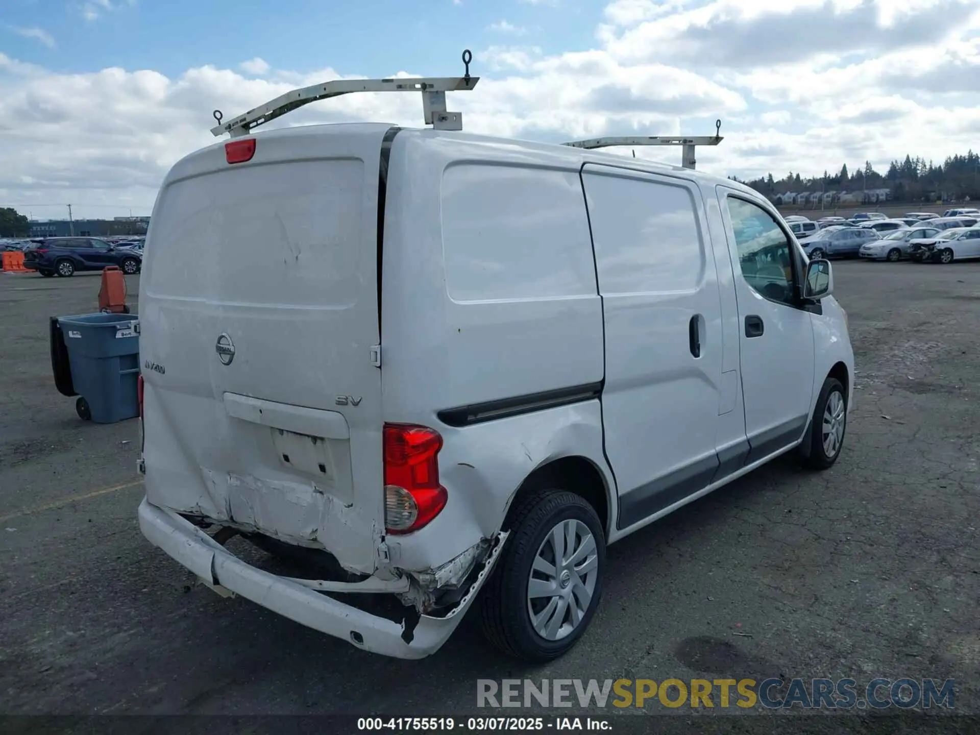6 fotografías del automóvil dañado 3N6CM0KN6KK691375 NISSAN NV200 2019
