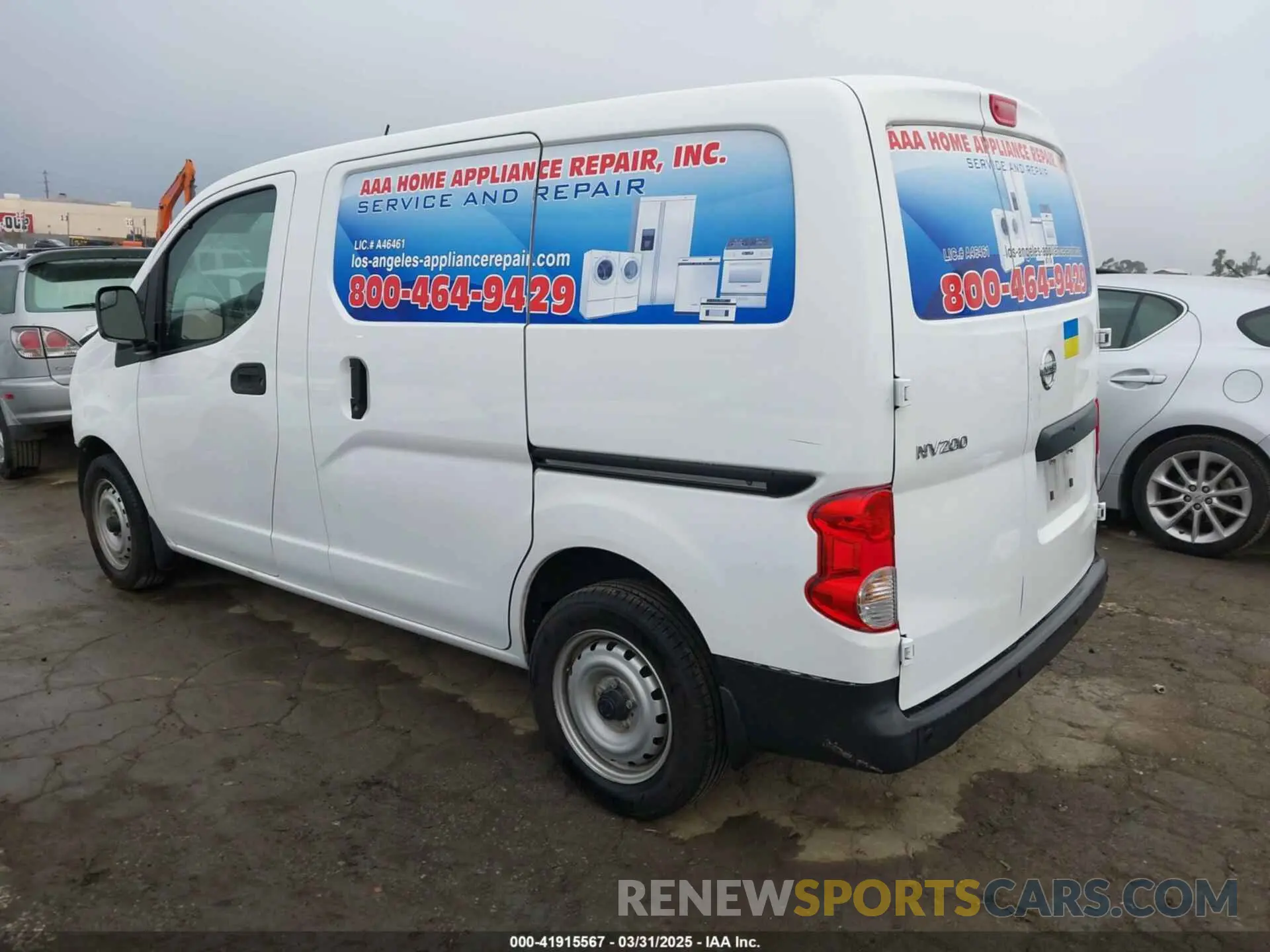 3 fotografías del automóvil dañado 3N6CM0KN6KK698178 NISSAN NV200 2019