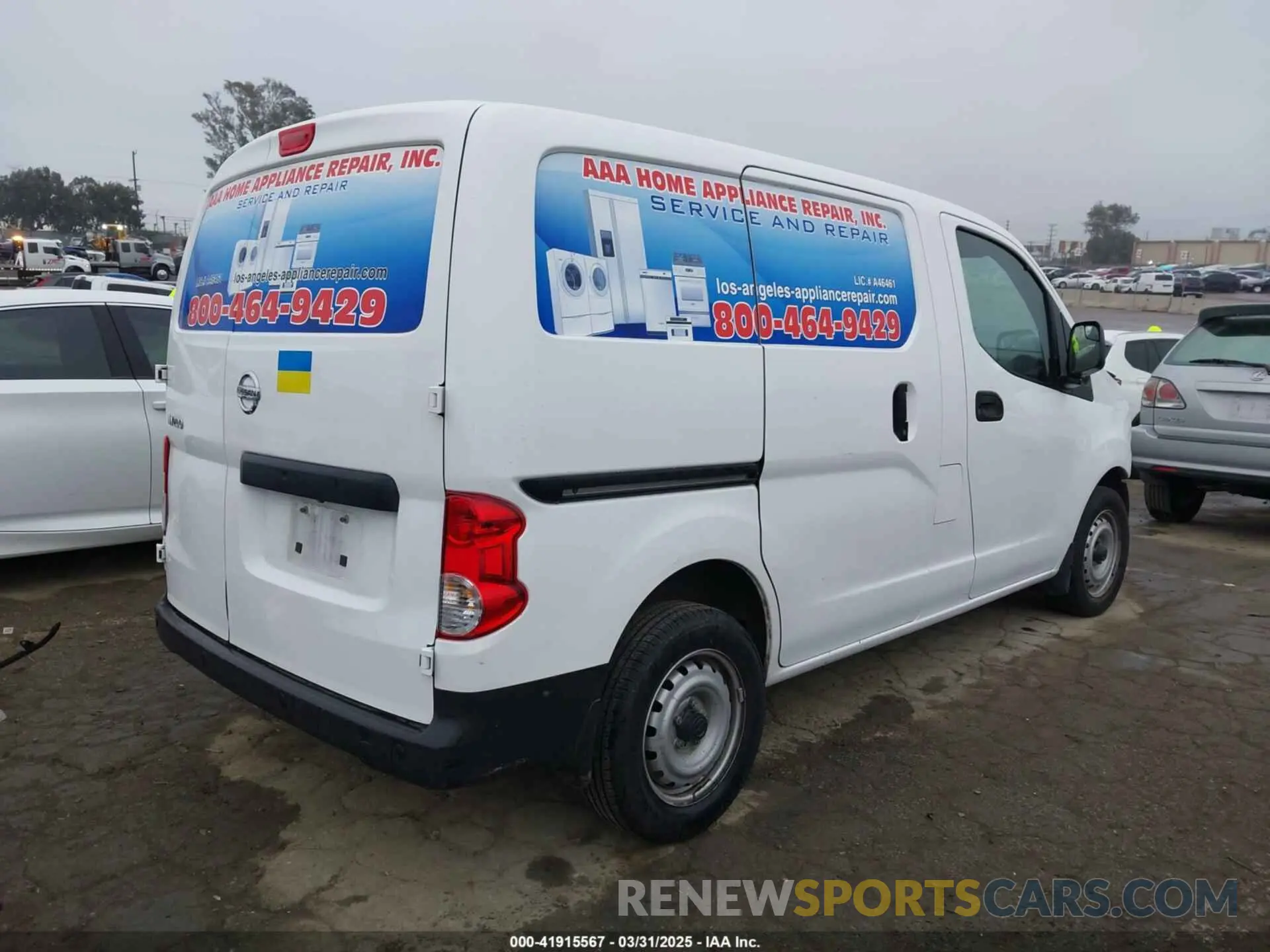 4 fotografías del automóvil dañado 3N6CM0KN6KK698178 NISSAN NV200 2019