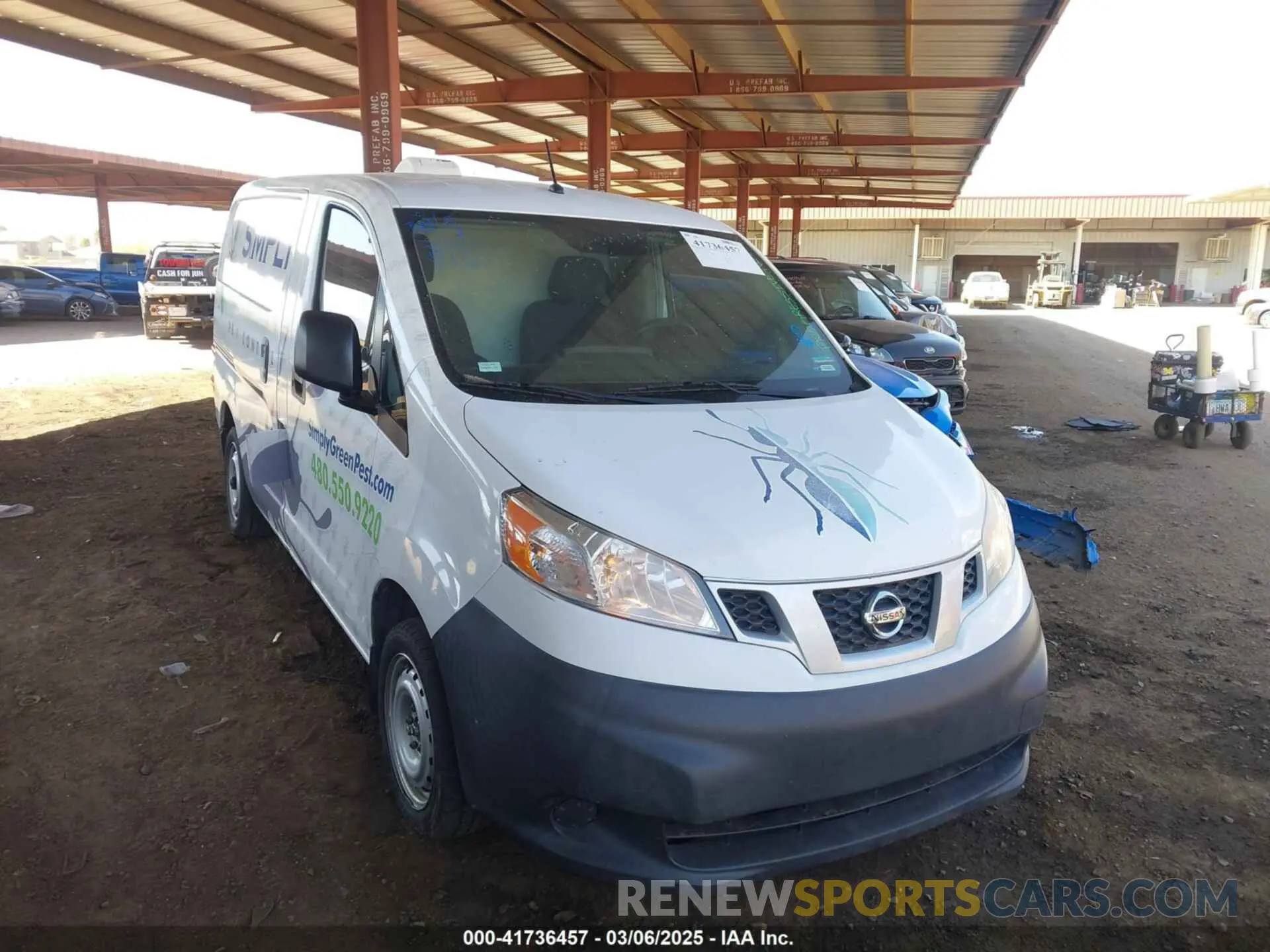 1 fotografías del automóvil dañado 3N6CM0KN9KK705835 NISSAN NV200 2019