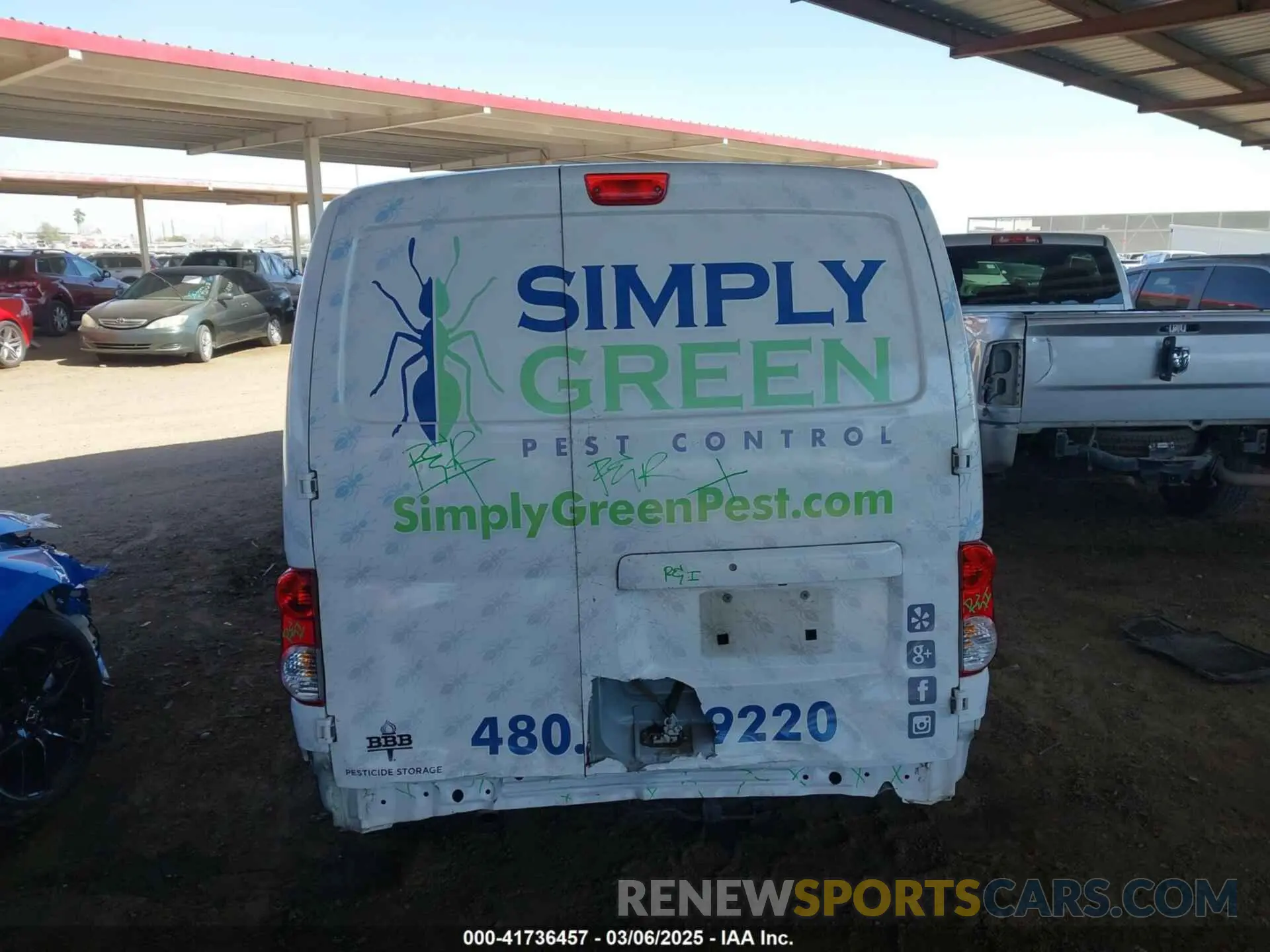 16 fotografías del automóvil dañado 3N6CM0KN9KK705835 NISSAN NV200 2019