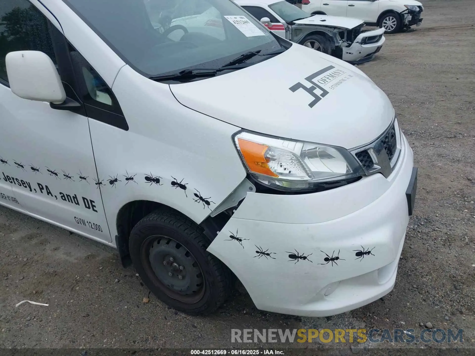 6 fotografías del automóvil dañado 3N6CM0KNXKK698510 NISSAN NV200 2019