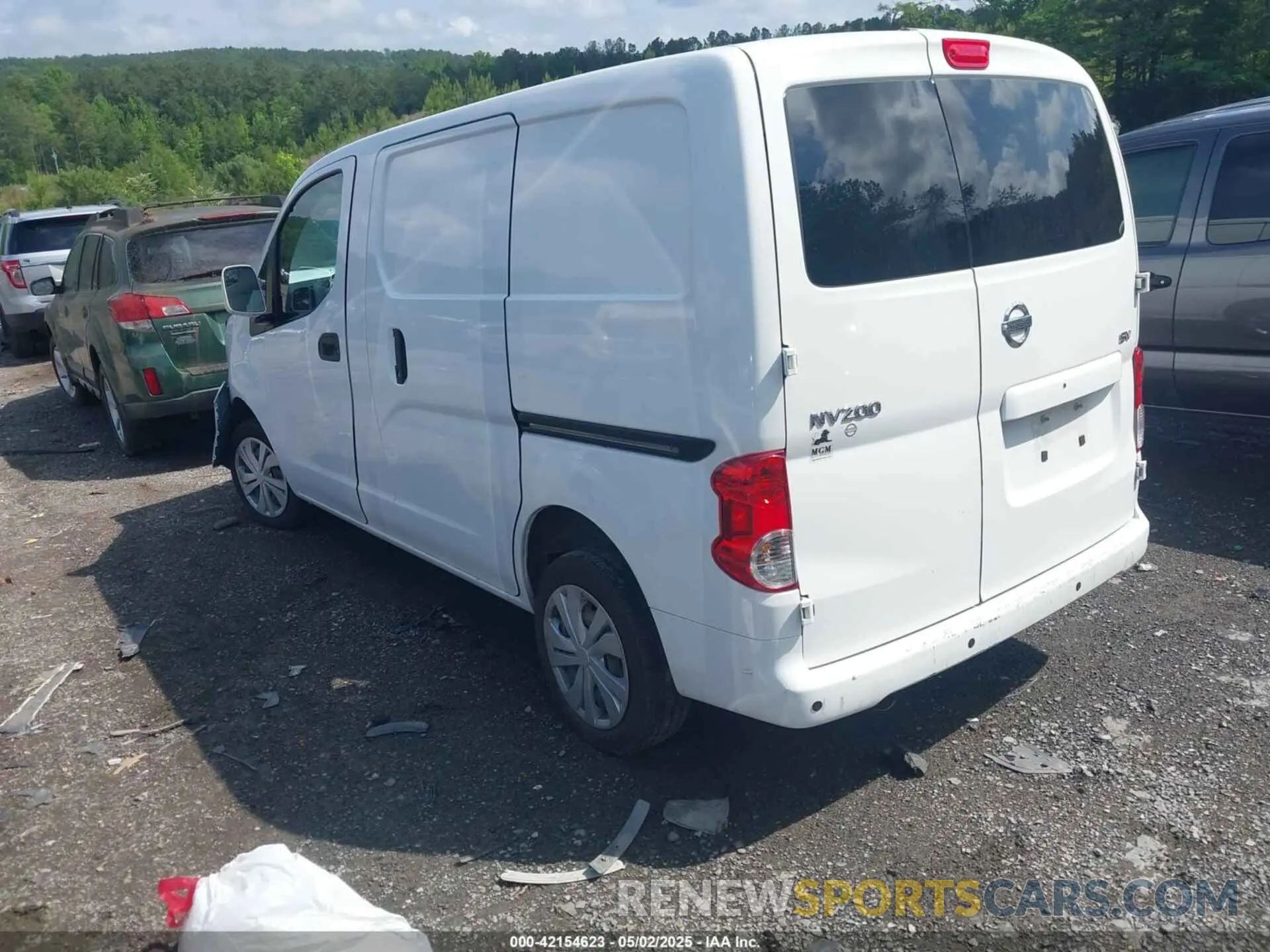 3 fotografías del automóvil dañado 3N6CM0KNXKK708887 NISSAN NV200 2019