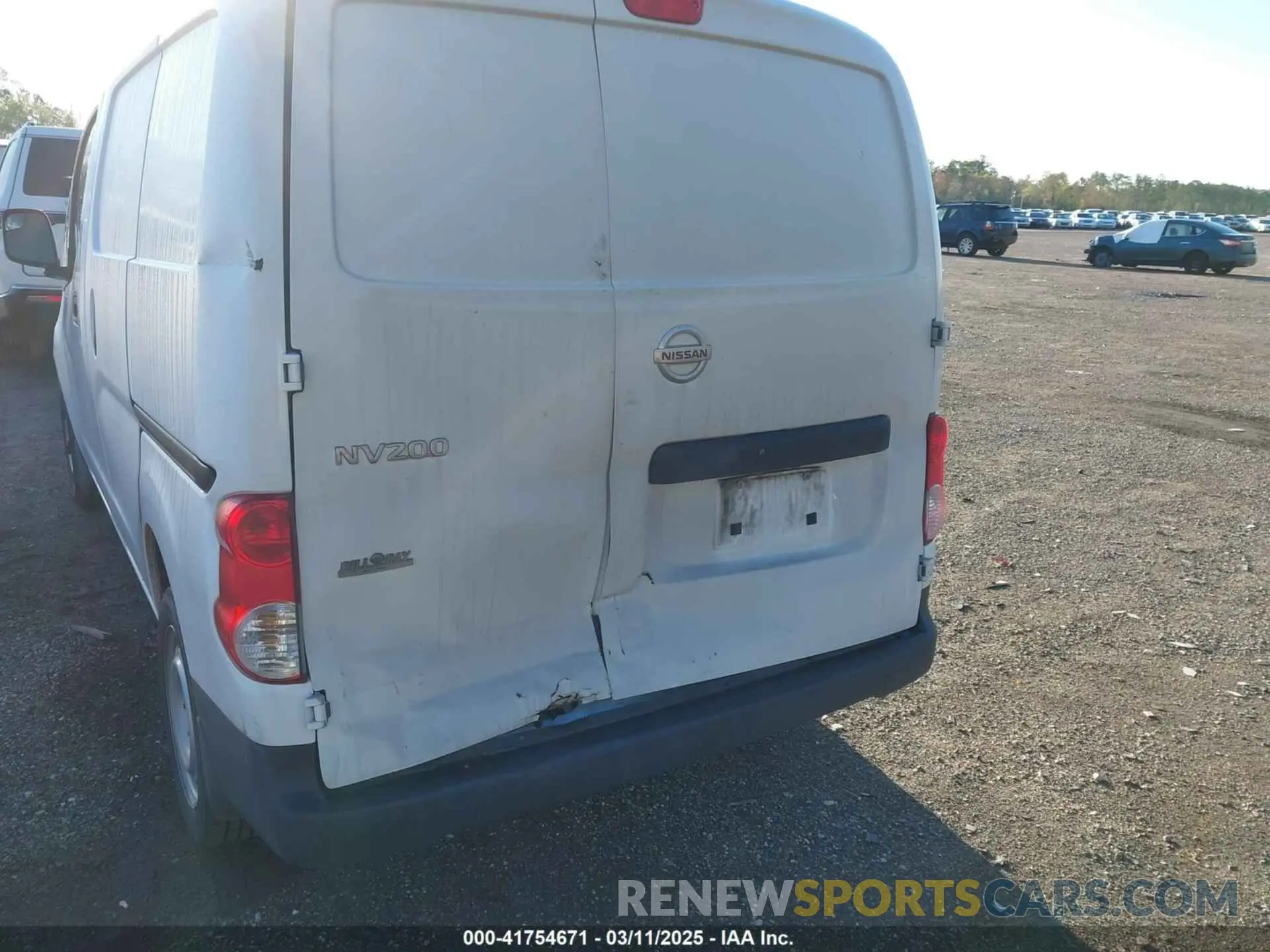 6 fotografías del automóvil dañado 3N6CM0KN3LK707758 NISSAN NV200  CARGO 2020