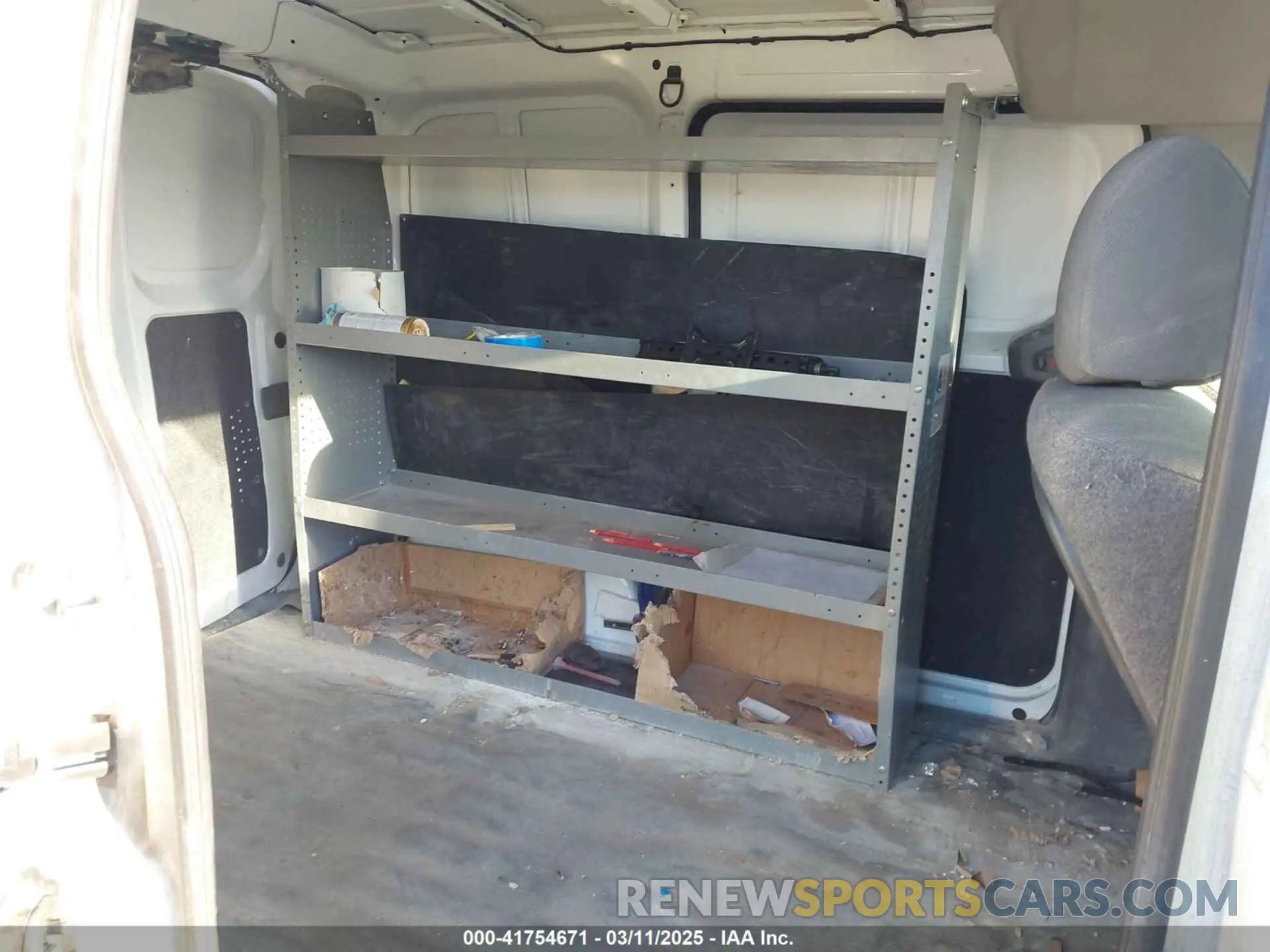 8 fotografías del automóvil dañado 3N6CM0KN3LK707758 NISSAN NV200  CARGO 2020