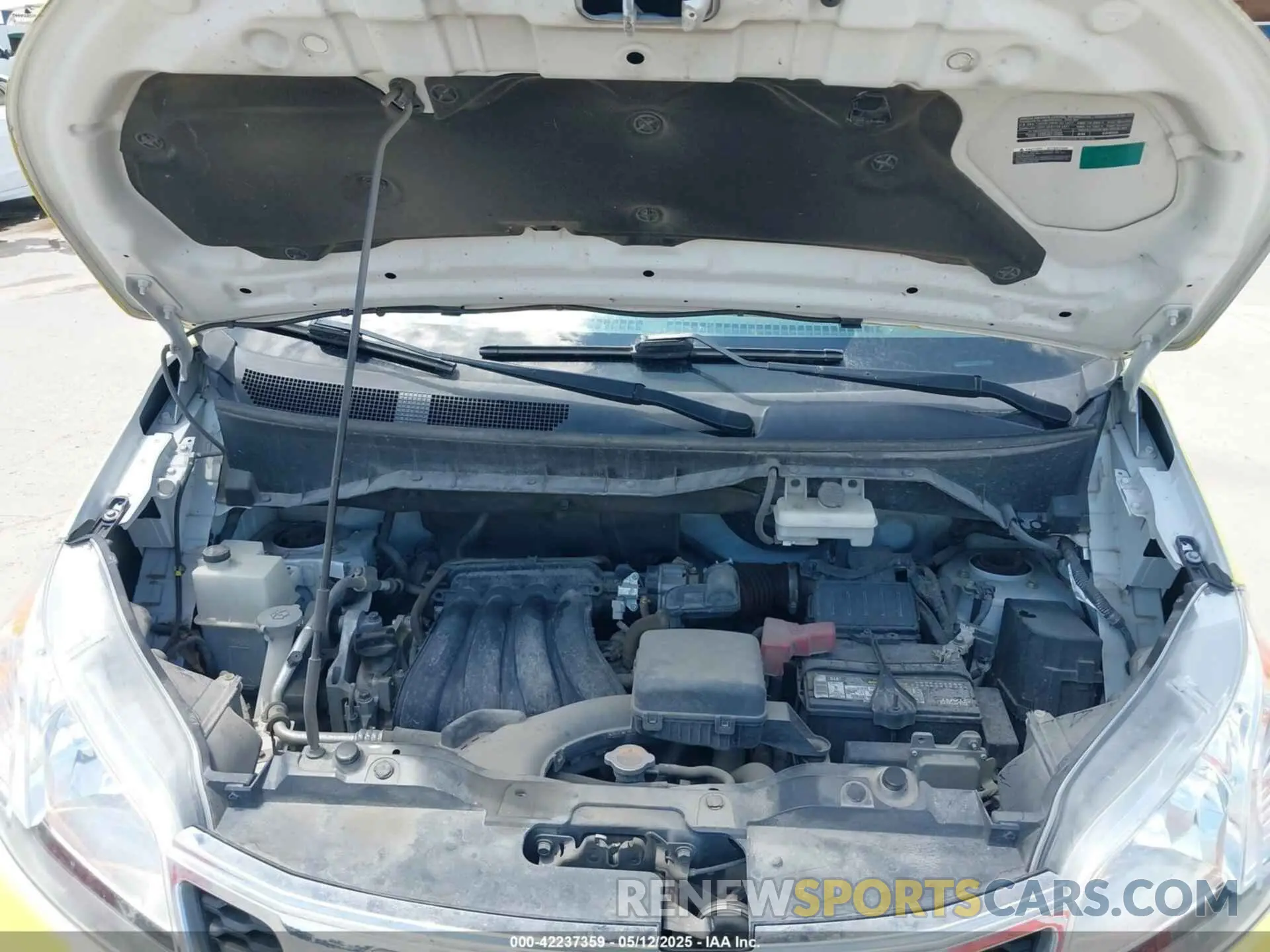 10 fotografías del automóvil dañado 3N6CM0KN4LK709597 NISSAN NV200  CARGO 2020