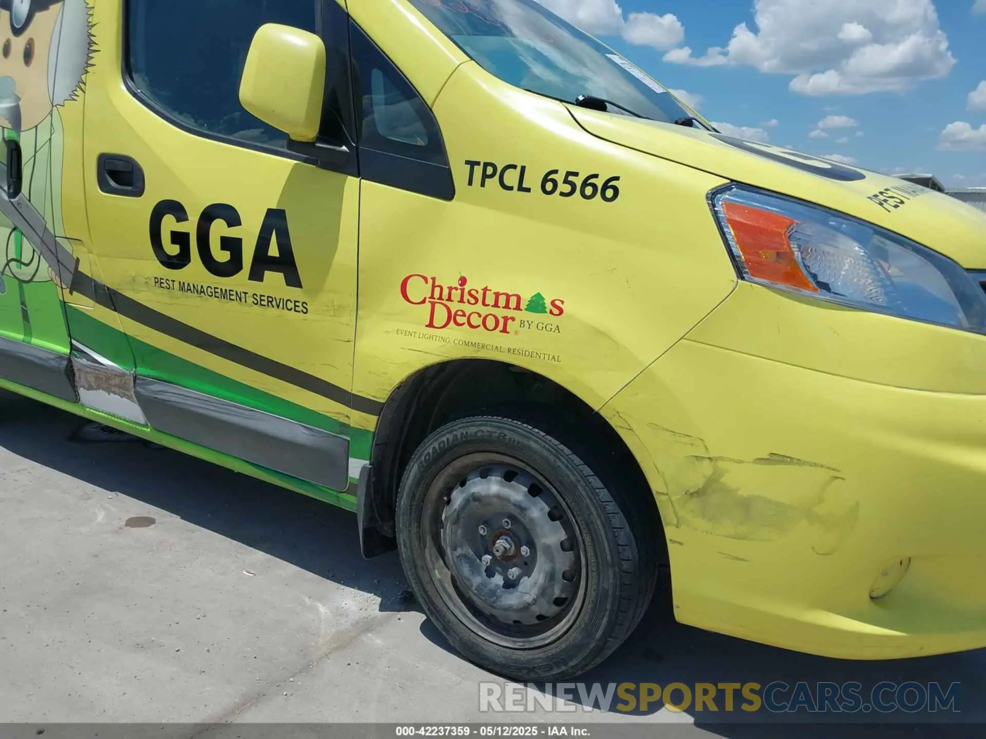 6 fotografías del automóvil dañado 3N6CM0KN4LK709597 NISSAN NV200  CARGO 2020