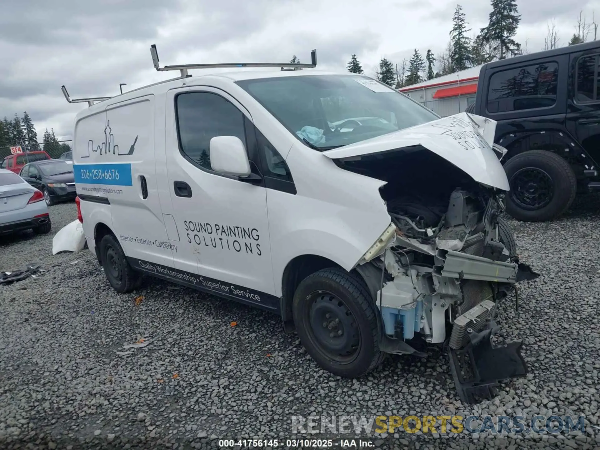 1 fotografías del automóvil dañado 3N6CM0KN5LK692468 NISSAN NV200  CARGO 2020