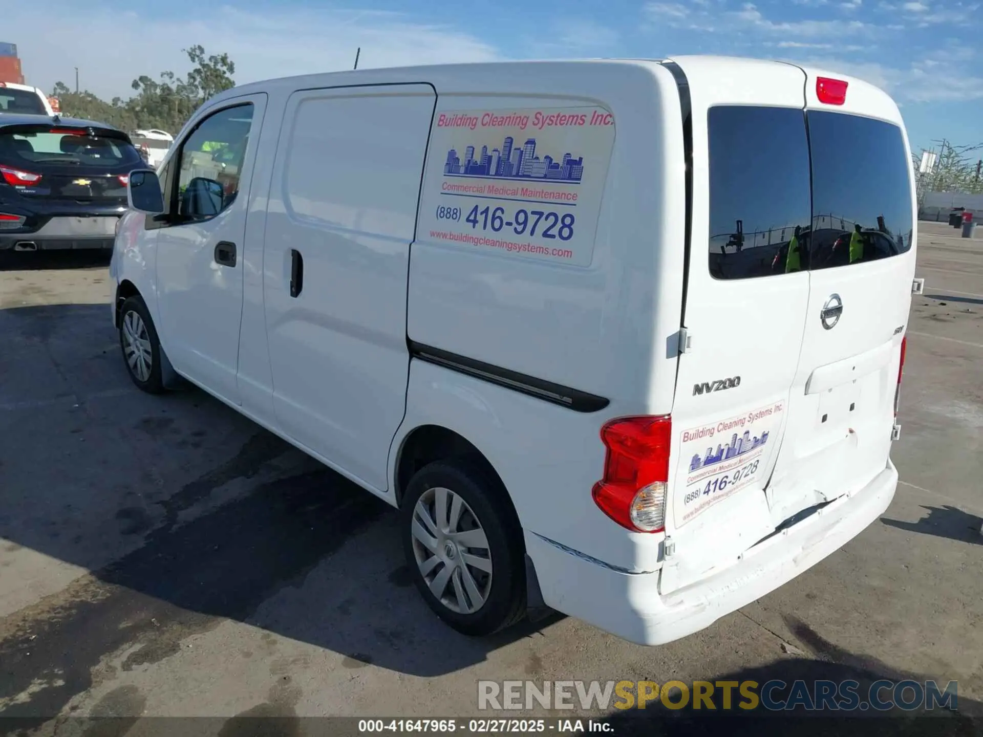 3 fotografías del automóvil dañado 3N6CM0KN7LK710372 NISSAN NV200  CARGO 2020