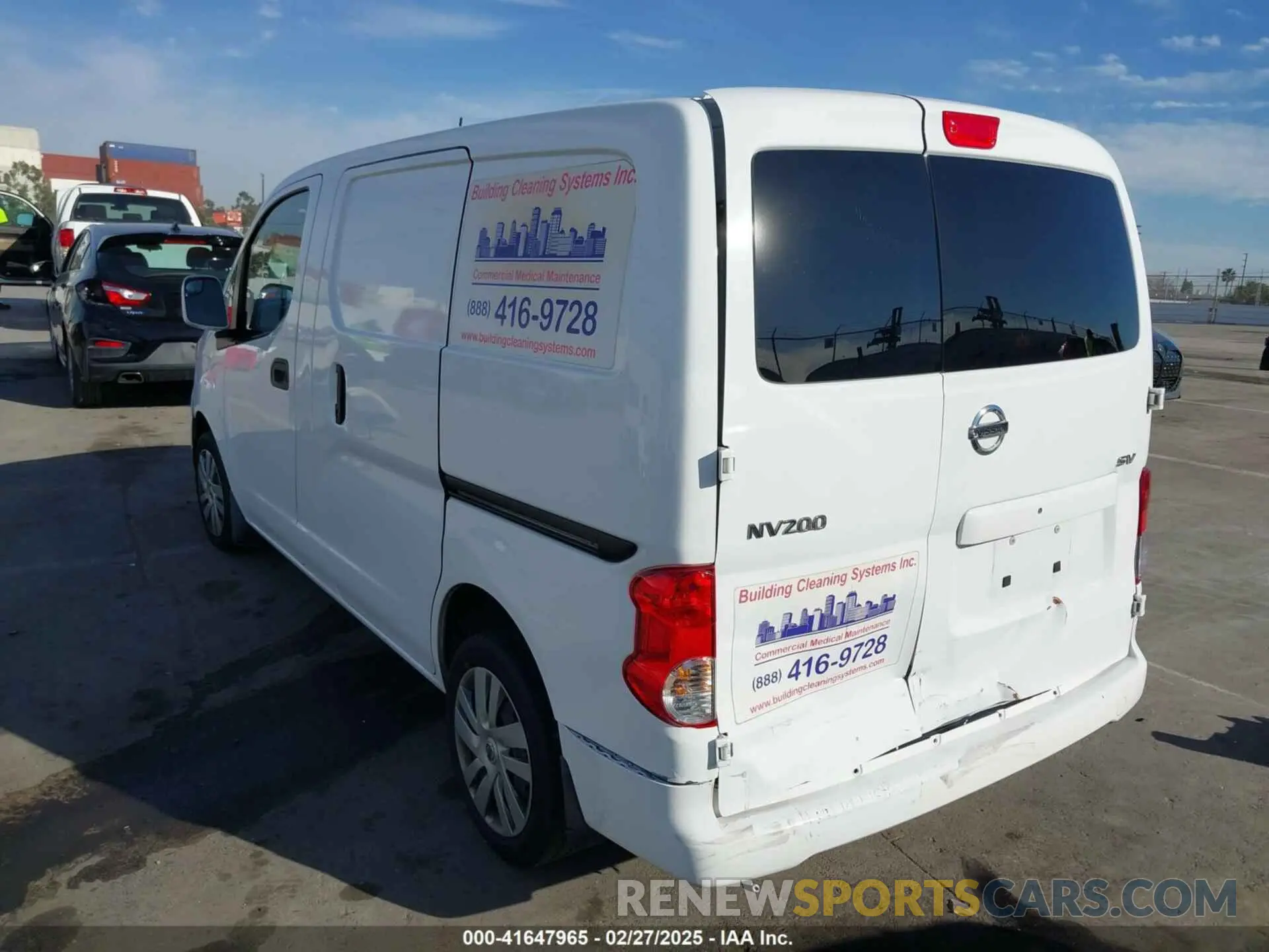 6 fotografías del automóvil dañado 3N6CM0KN7LK710372 NISSAN NV200  CARGO 2020