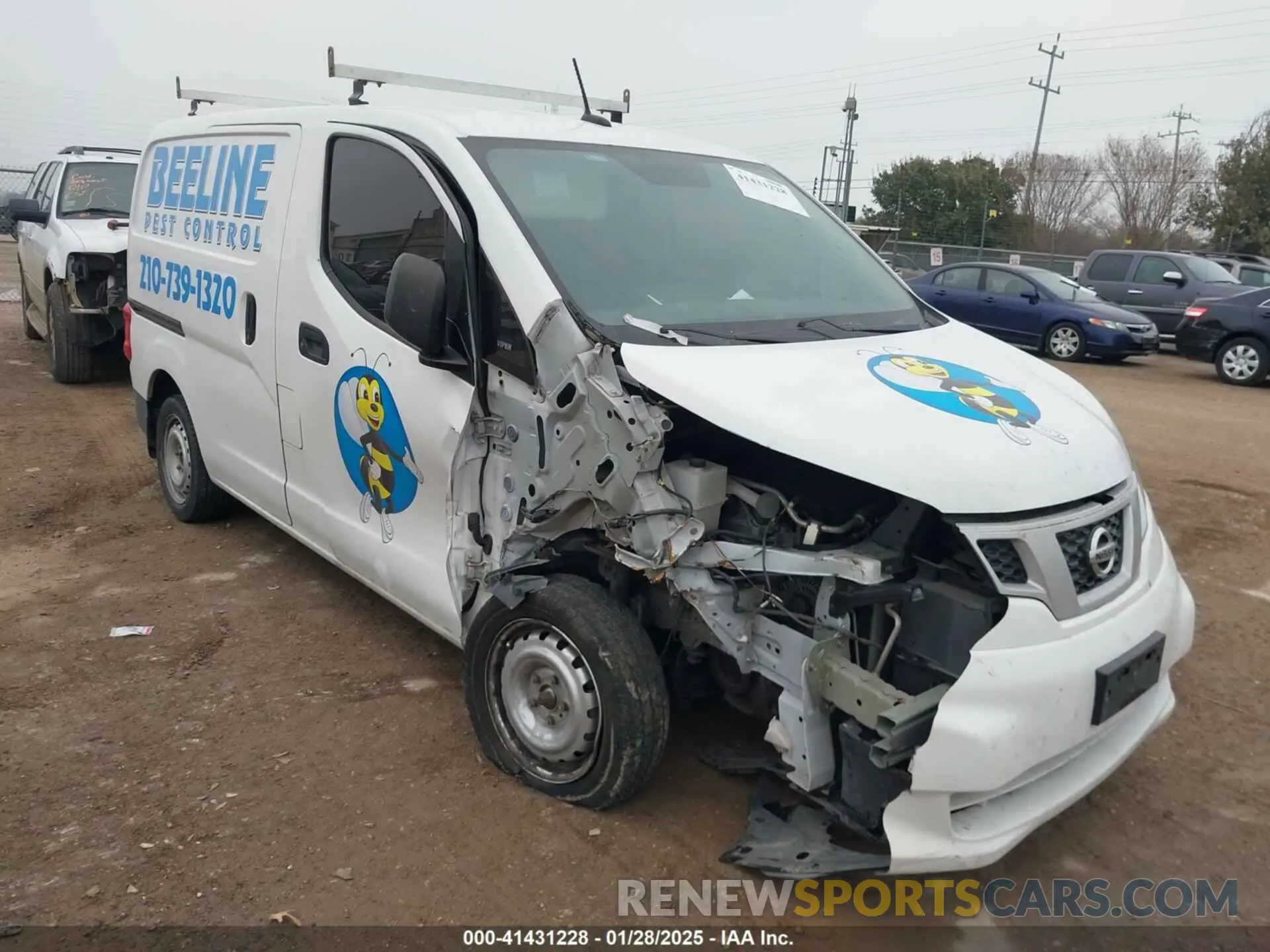 1 fotografías del automóvil dañado 3N6CM0KN8LK703561 NISSAN NV200  CARGO 2020