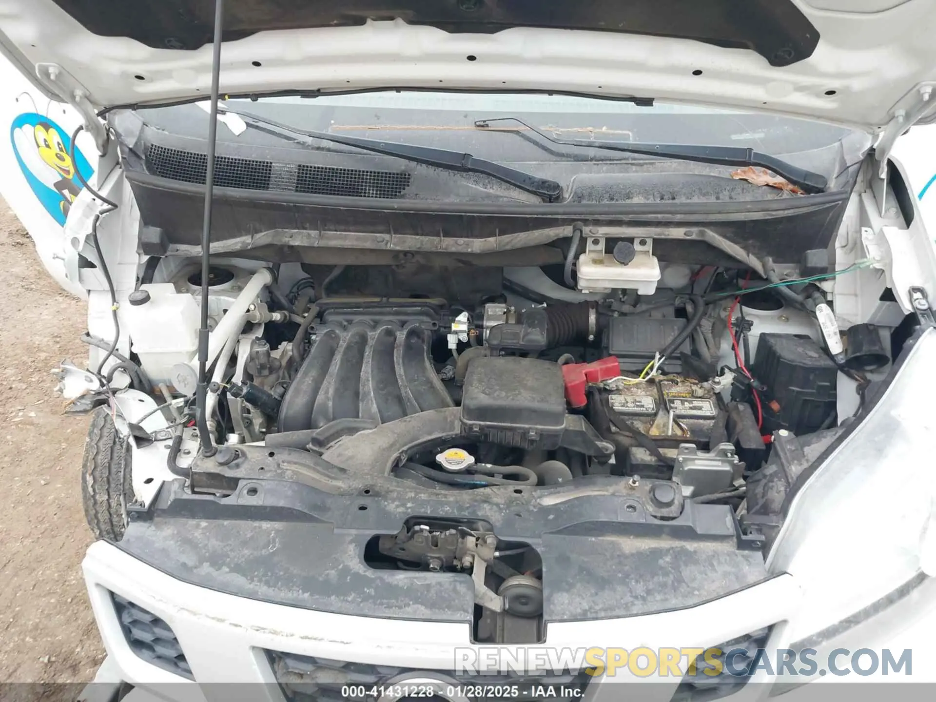 10 fotografías del automóvil dañado 3N6CM0KN8LK703561 NISSAN NV200  CARGO 2020