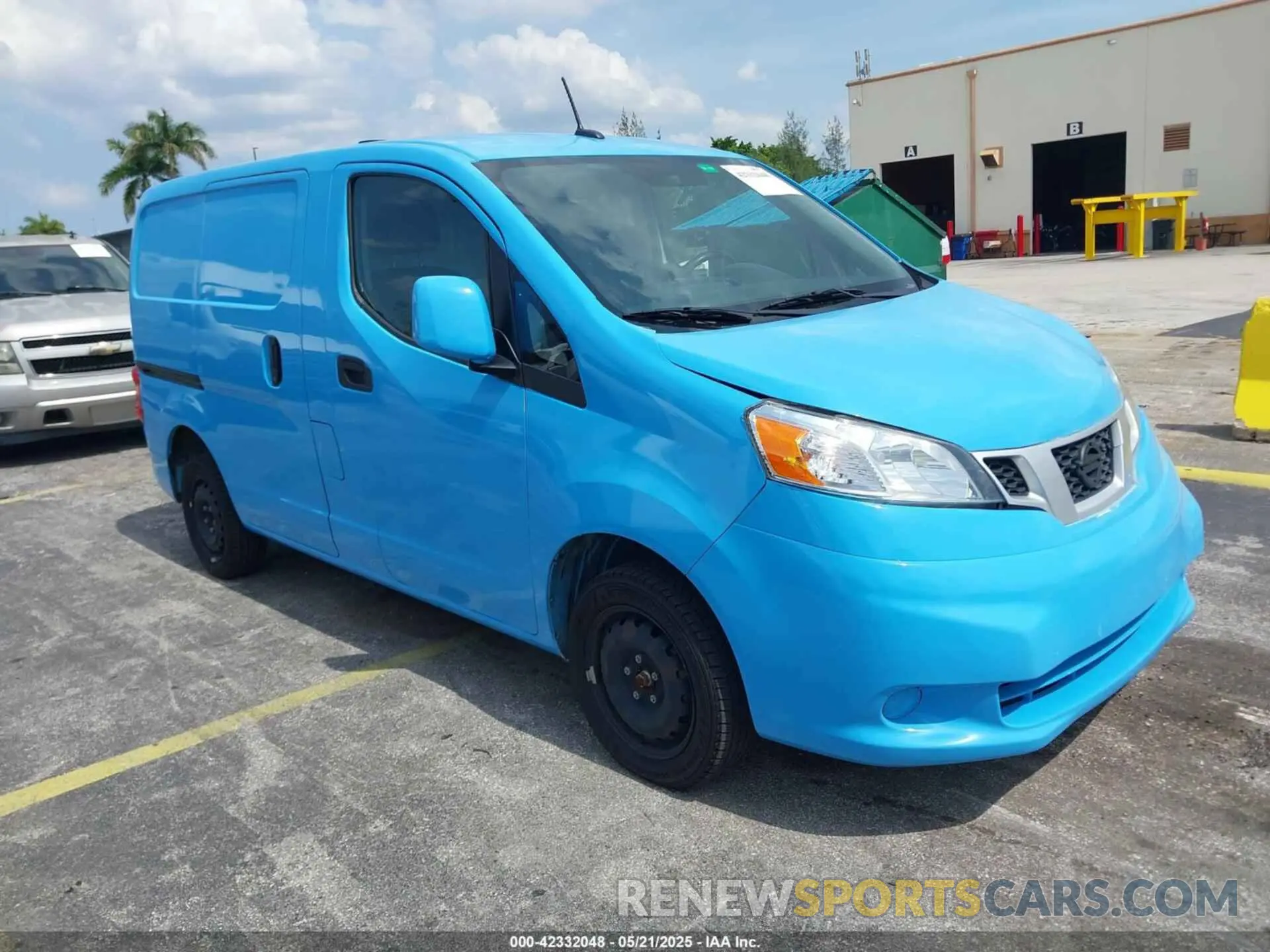 1 fotografías del automóvil dañado 3N6CM0KN0MK693609 NISSAN NV200  CARGO 2021