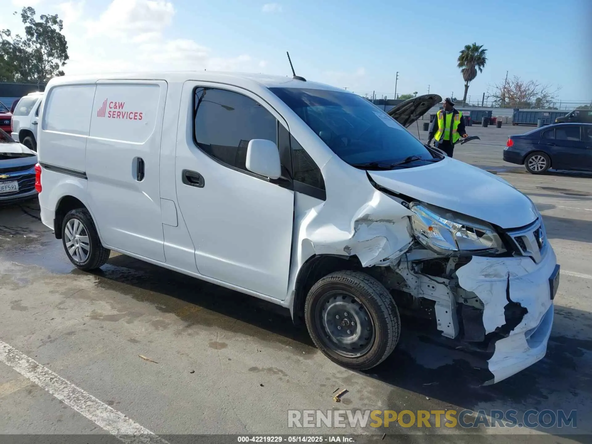 1 fotografías del automóvil dañado 3N6CM0KN4MK706538 NISSAN NV200  CARGO 2021