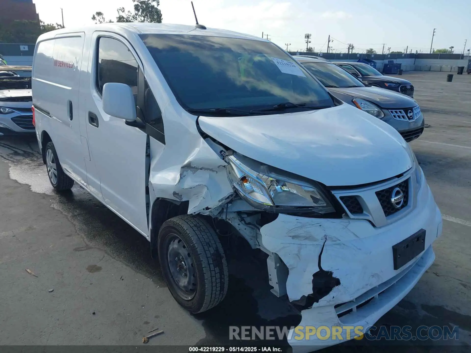6 fotografías del automóvil dañado 3N6CM0KN4MK706538 NISSAN NV200  CARGO 2021