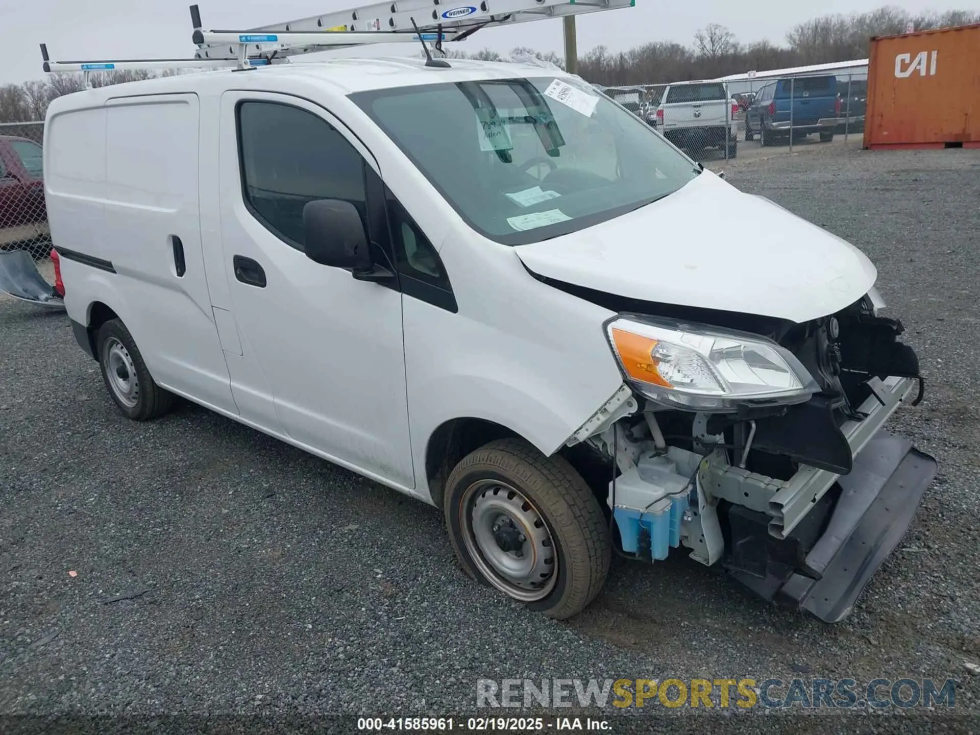 1 fotografías del automóvil dañado 3N6CM0KN6MK692142 NISSAN NV200  CARGO 2021