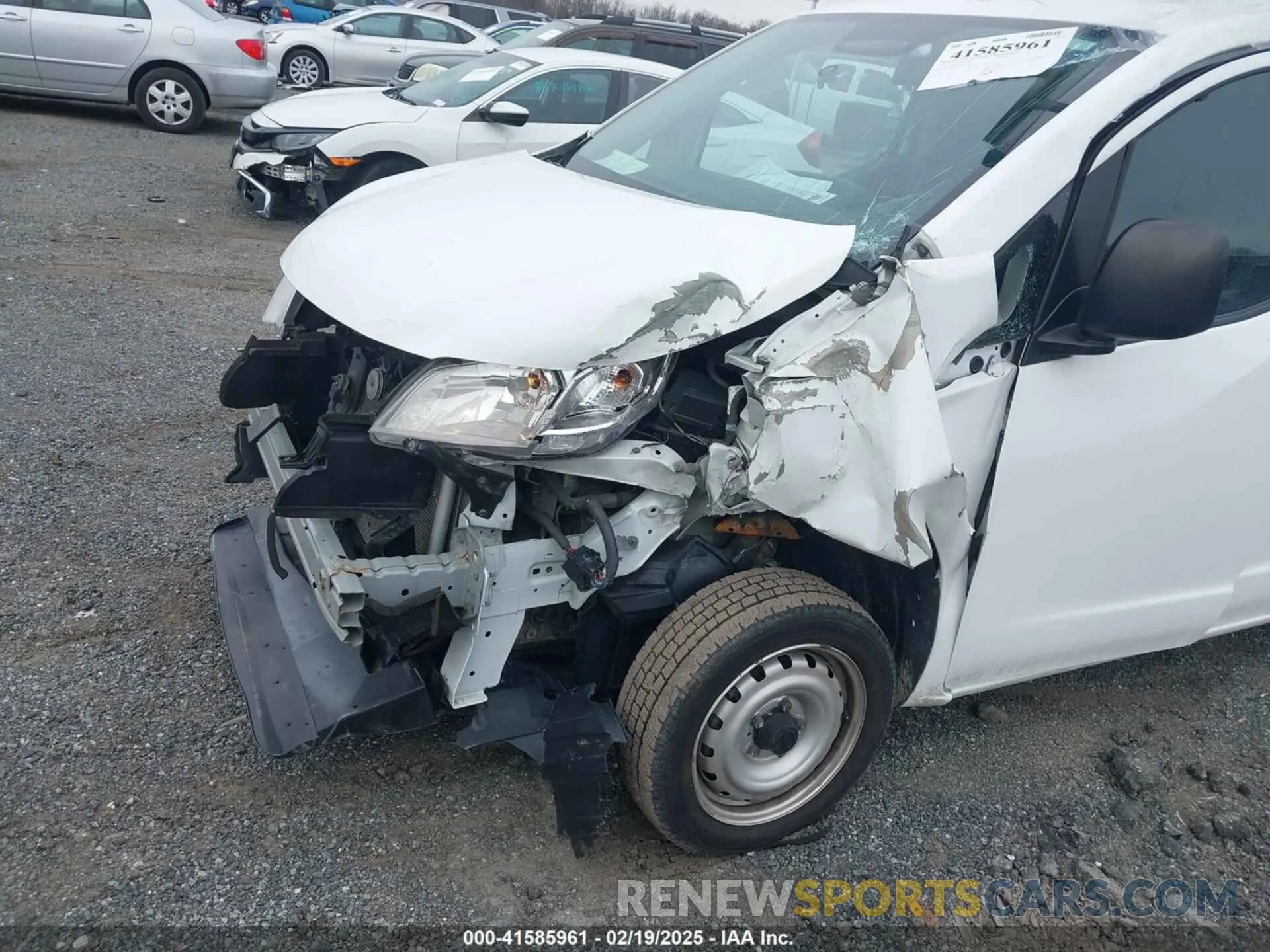 6 fotografías del automóvil dañado 3N6CM0KN6MK692142 NISSAN NV200  CARGO 2021