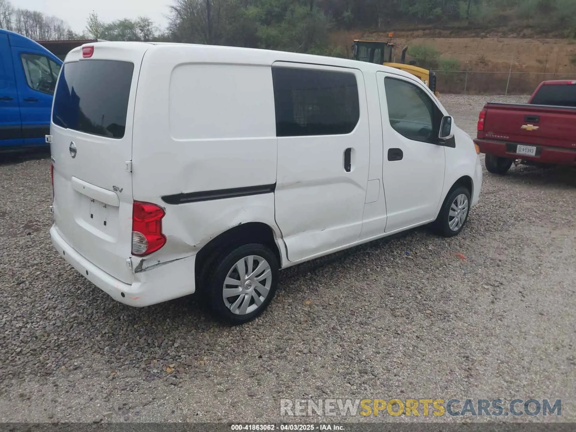 4 fotografías del automóvil dañado 3N6CM0KN6MK696675 NISSAN NV200  CARGO 2021