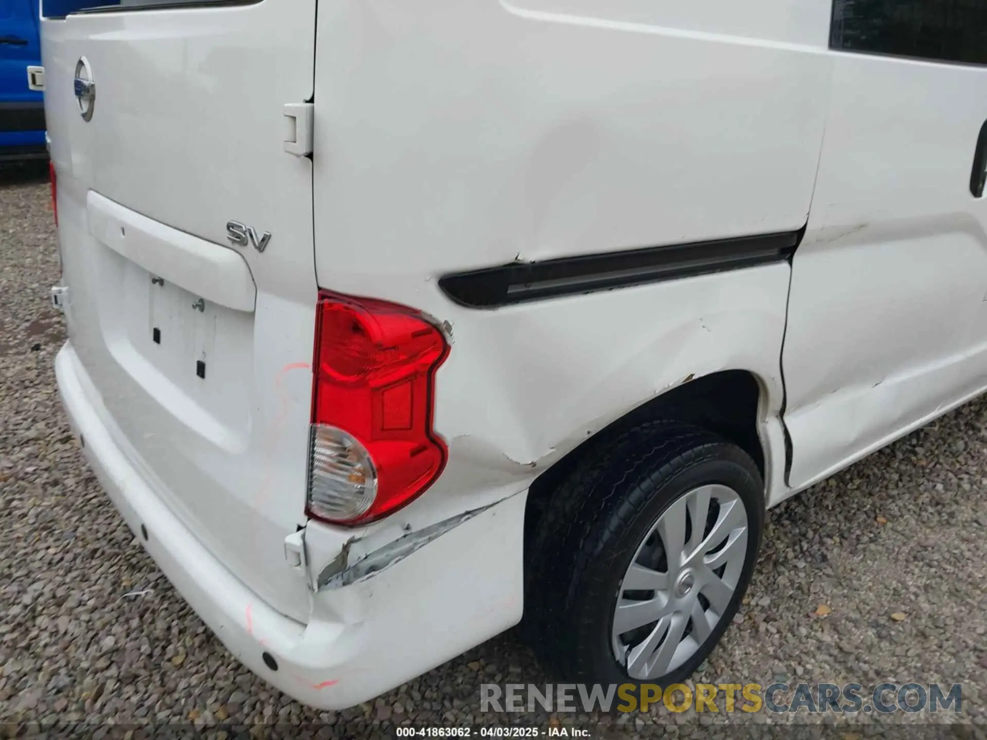 6 fotografías del automóvil dañado 3N6CM0KN6MK696675 NISSAN NV200  CARGO 2021