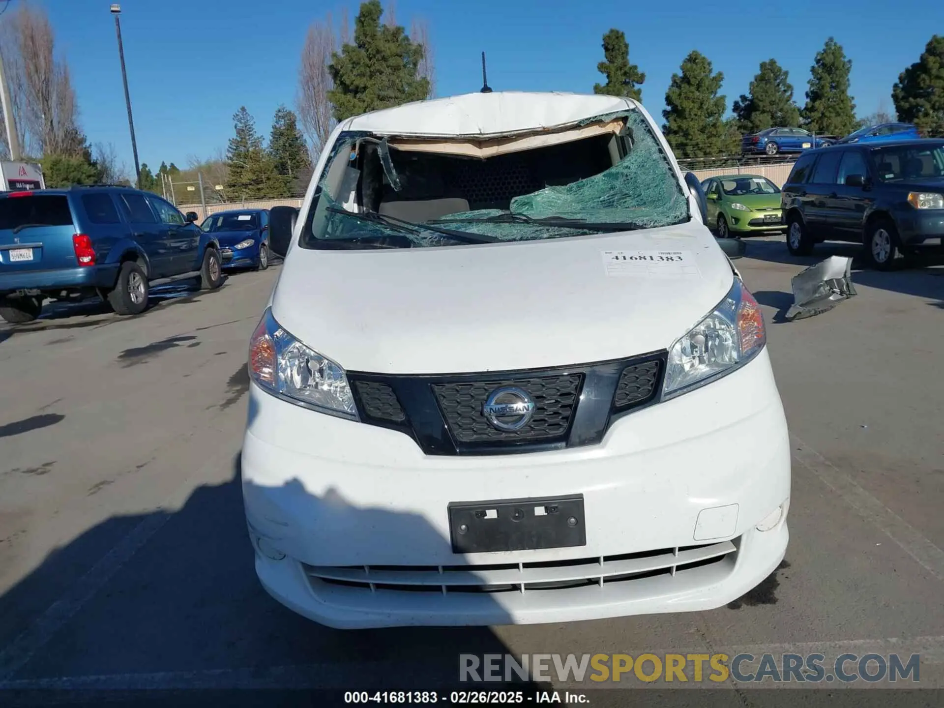 12 fotografías del automóvil dañado 3N6CM0KN8MK690151 NISSAN NV200  CARGO 2021