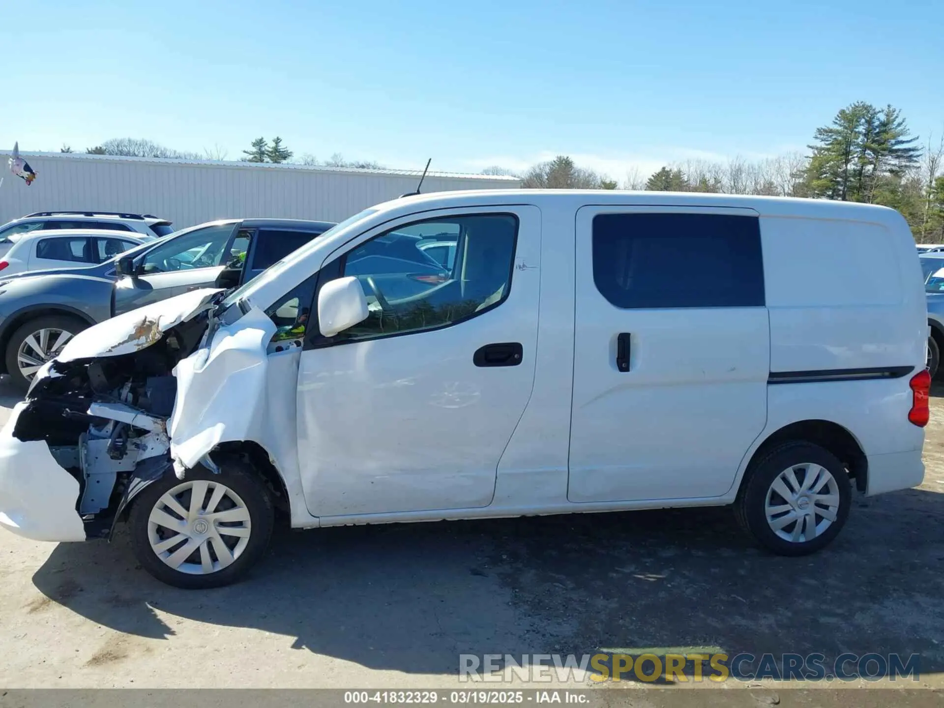 14 fotografías del automóvil dañado 3N6CM0KN9MK696475 NISSAN NV200  CARGO 2021