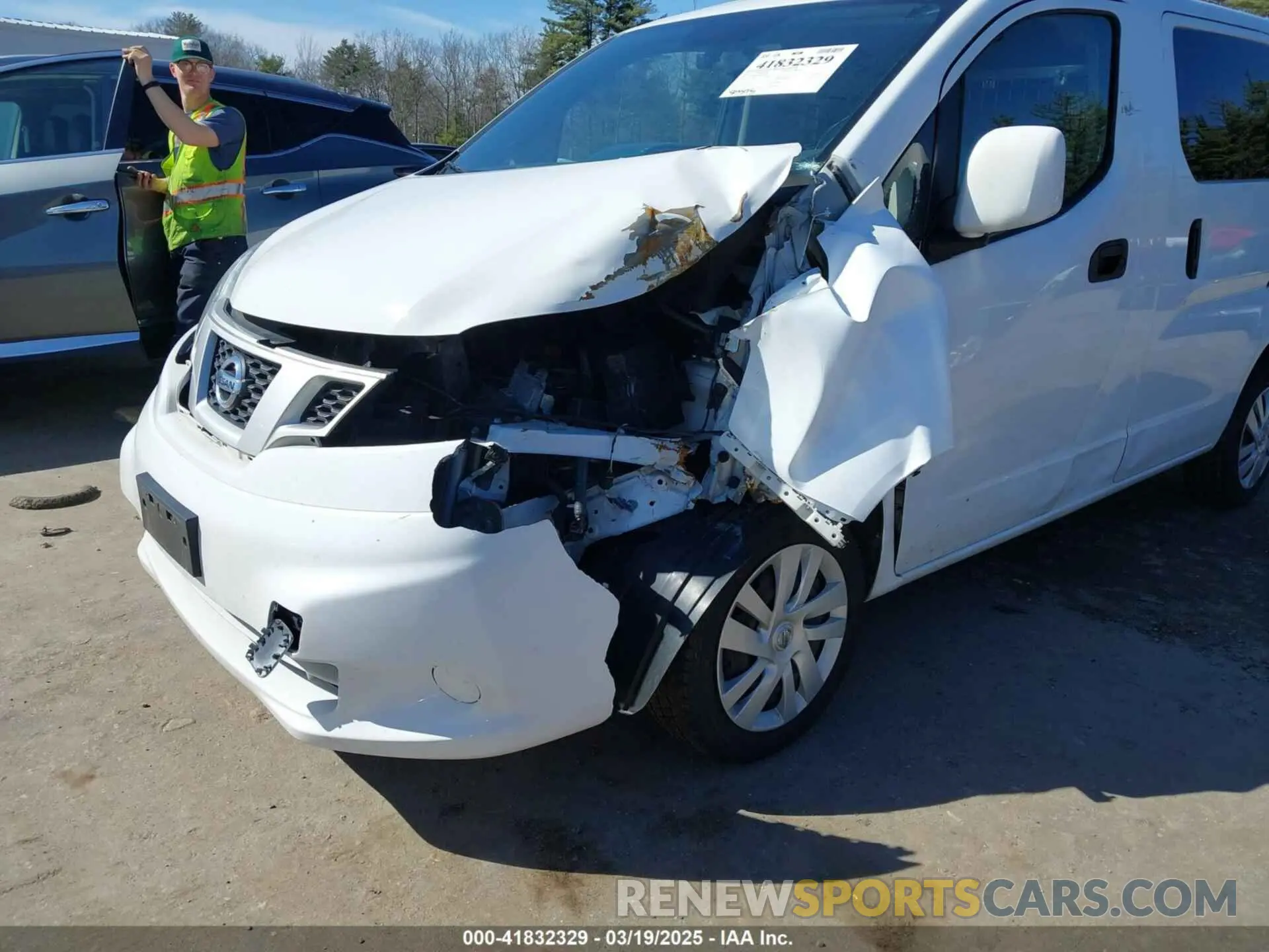 6 fotografías del automóvil dañado 3N6CM0KN9MK696475 NISSAN NV200  CARGO 2021