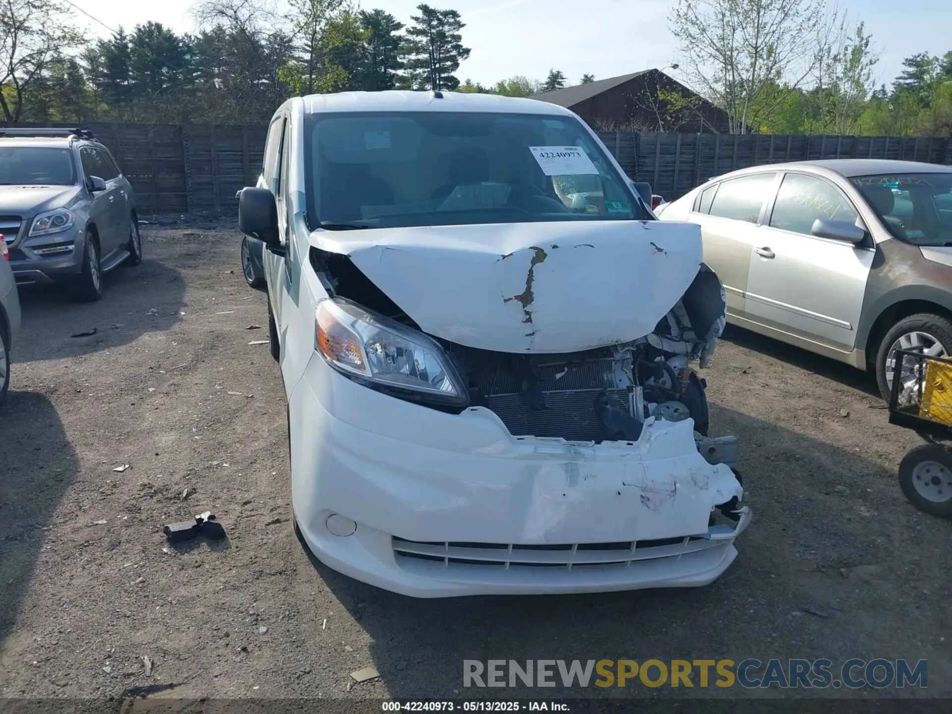 12 fotografías del automóvil dañado 3N6CM0KN9MK696704 NISSAN NV200  CARGO 2021