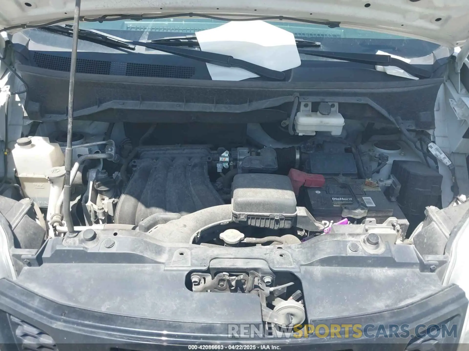 10 fotografías del automóvil dañado 3N6CM0KN9MK701951 NISSAN NV200  CARGO 2021