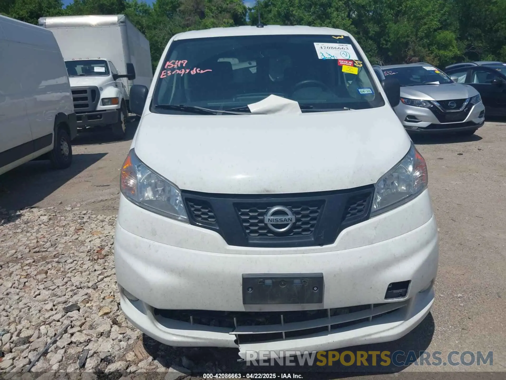 12 fotografías del automóvil dañado 3N6CM0KN9MK701951 NISSAN NV200  CARGO 2021