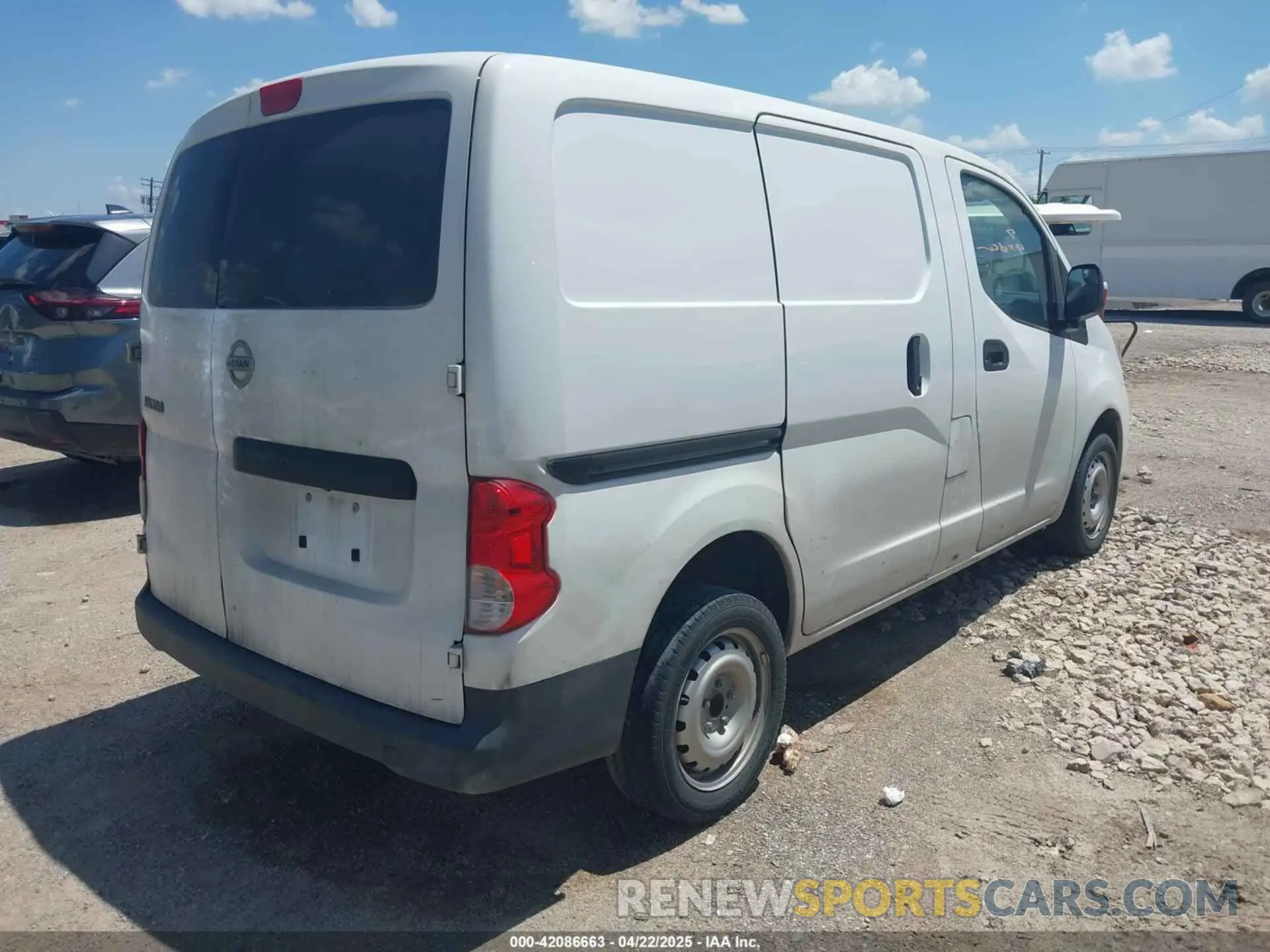 4 fotografías del automóvil dañado 3N6CM0KN9MK701951 NISSAN NV200  CARGO 2021