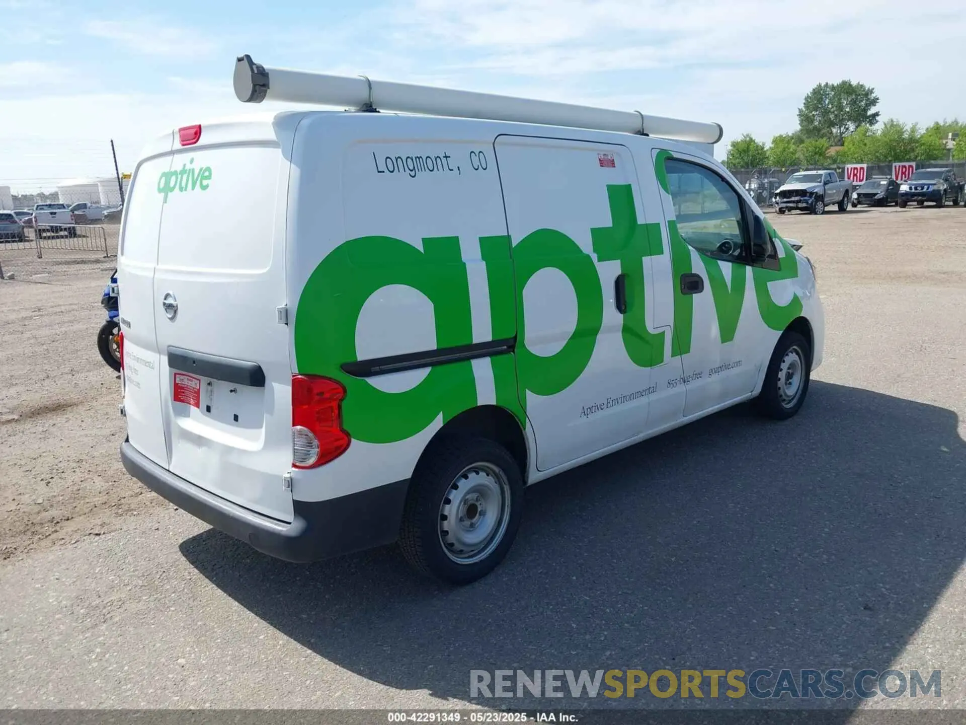 4 fotografías del automóvil dañado 3N6CM0KN9MK703084 NISSAN NV200  CARGO 2021