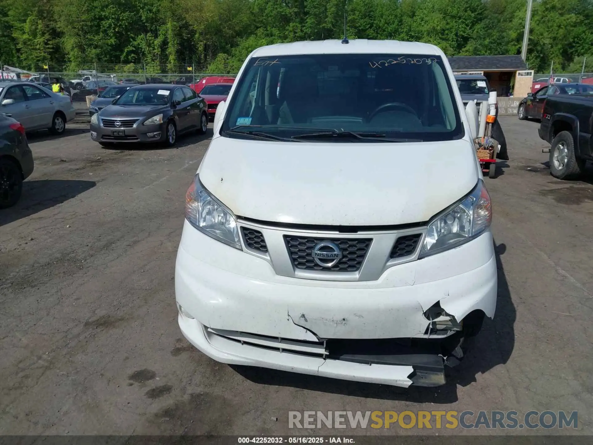 12 fotografías del automóvil dañado 3N6CM0KN9MK707264 NISSAN NV200  CARGO 2021