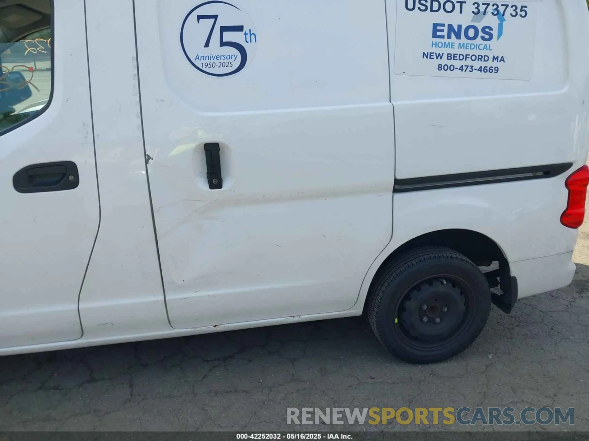 18 fotografías del automóvil dañado 3N6CM0KN9MK707264 NISSAN NV200  CARGO 2021