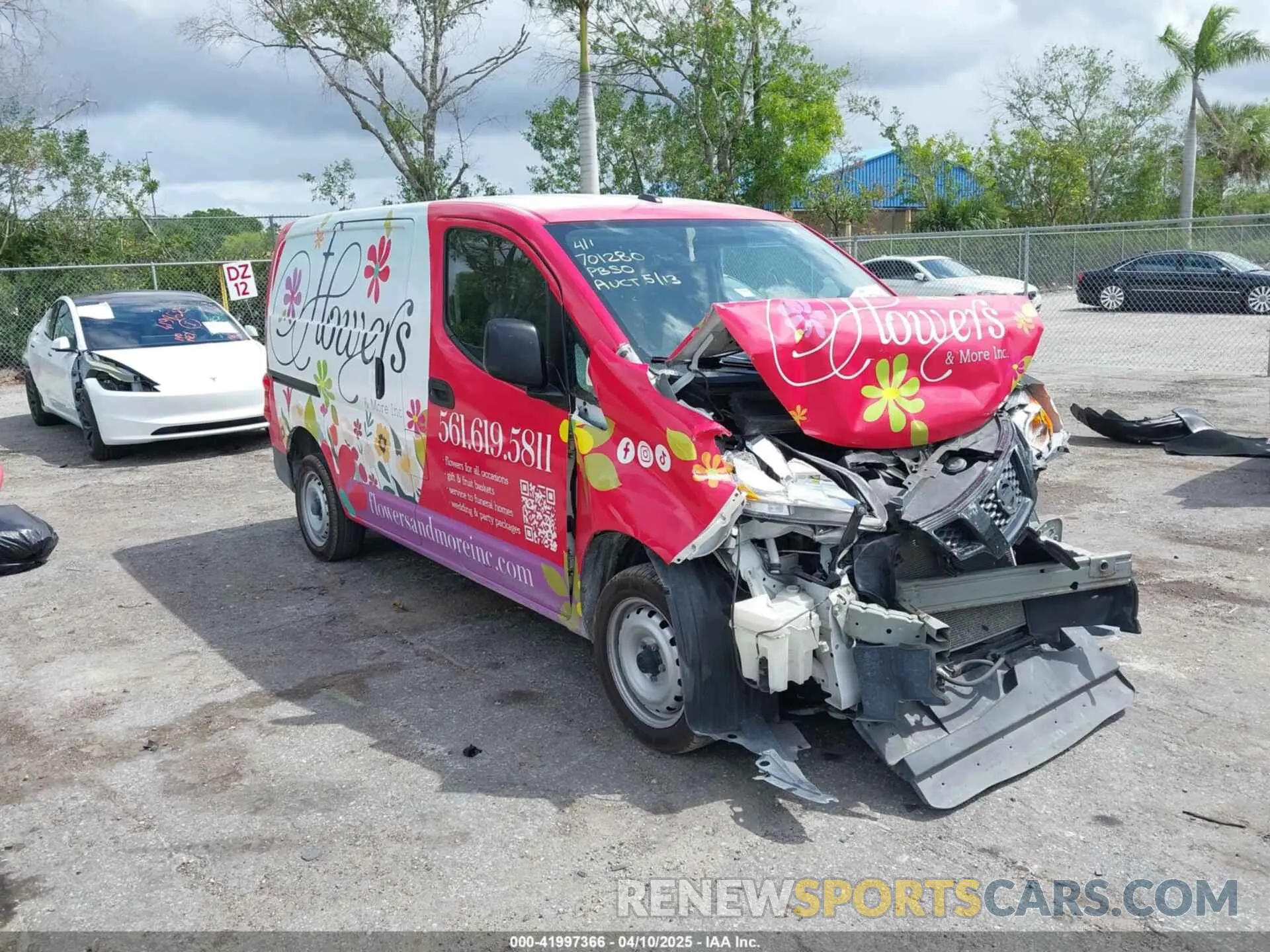 1 fotografías del automóvil dañado 3N6CM0KNXMK701280 NISSAN NV200  CARGO 2021
