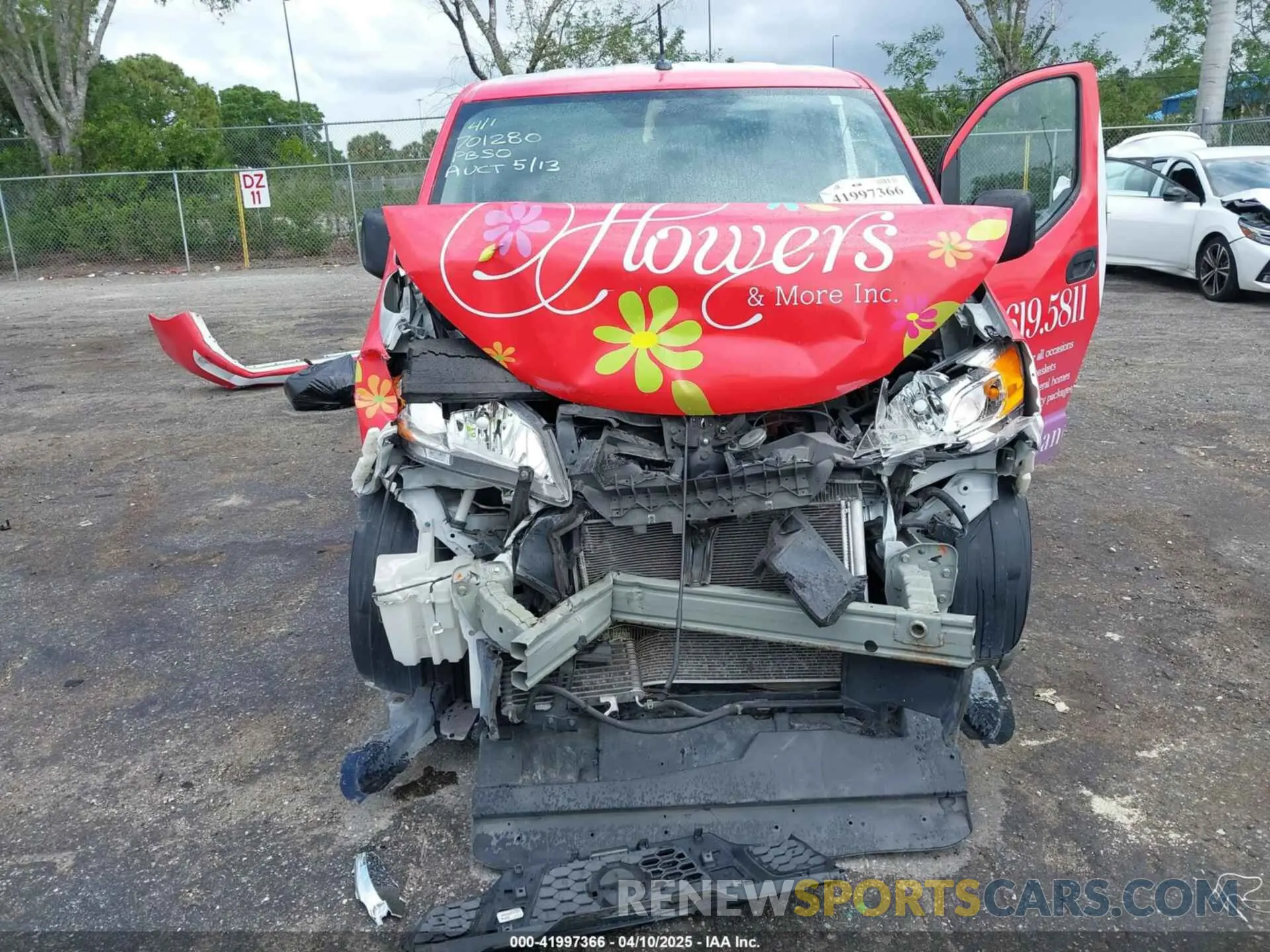 6 fotografías del automóvil dañado 3N6CM0KNXMK701280 NISSAN NV200  CARGO 2021