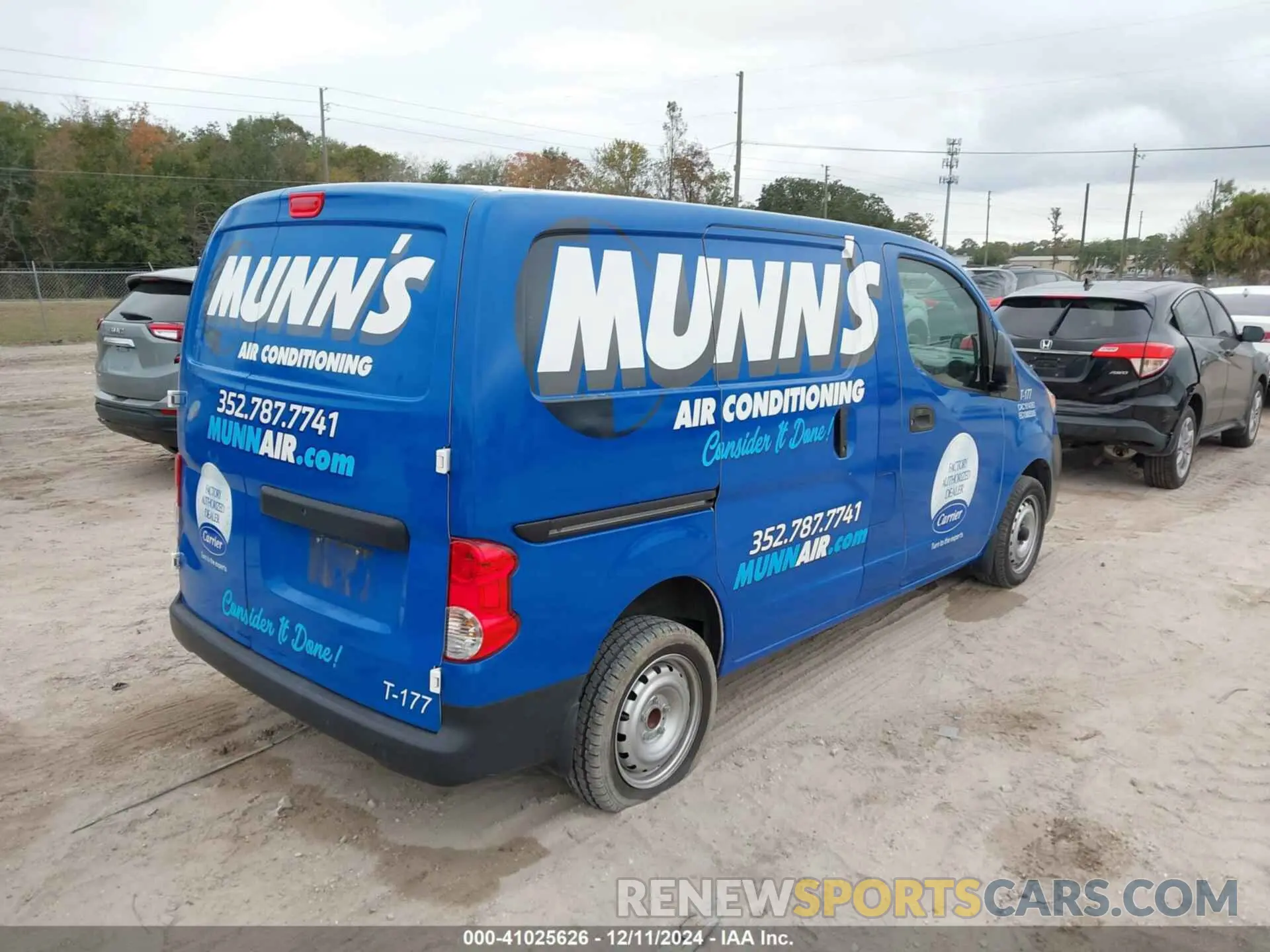 4 fotografías del automóvil dañado 3N6CMOKN4MK694925 NISSAN NV200 CARGO S 2021
