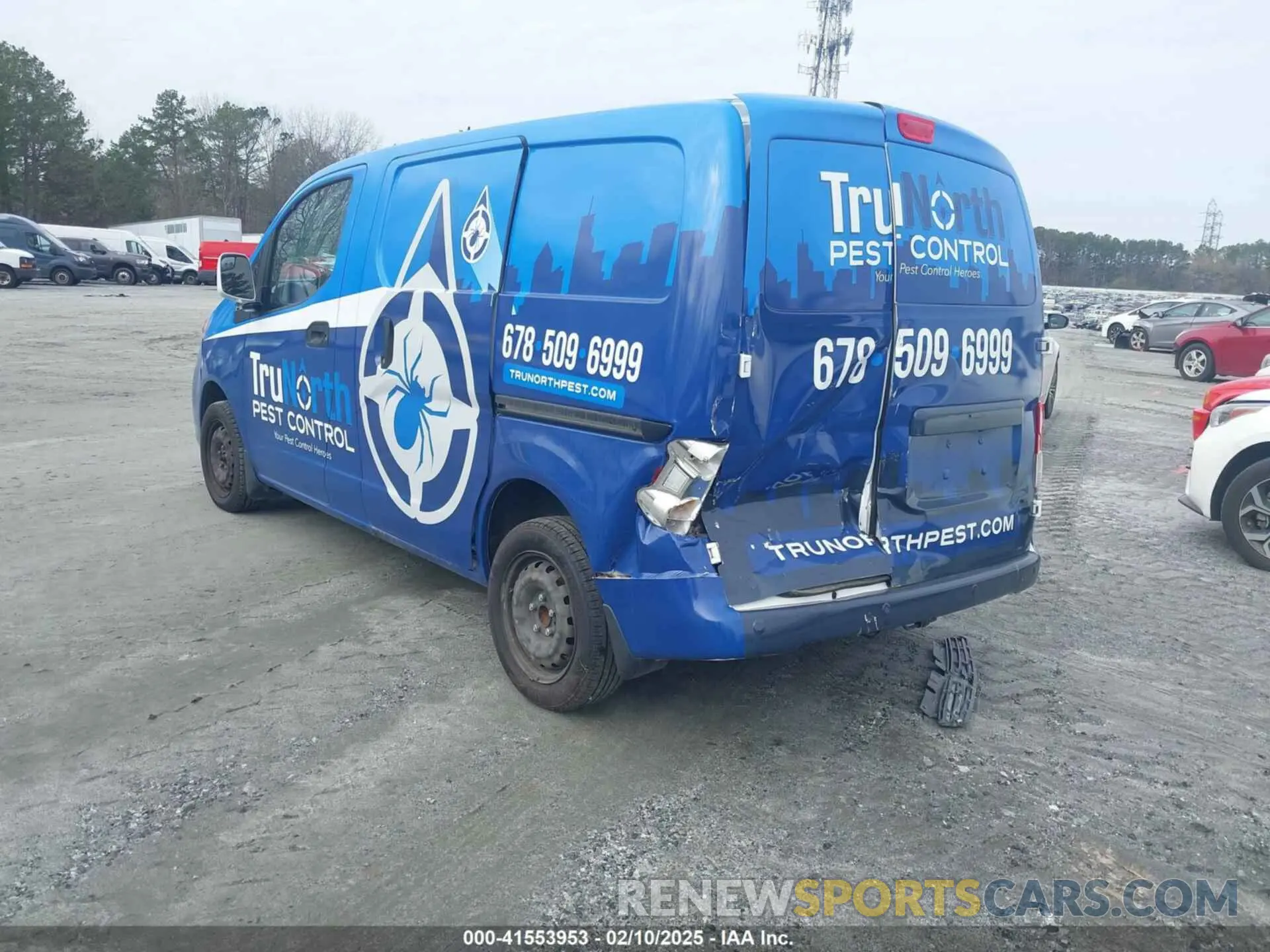3 fotografías del automóvil dañado 3N6CM0KNXMK708231 NISSAN NV200 COMPACT CARGO 2021